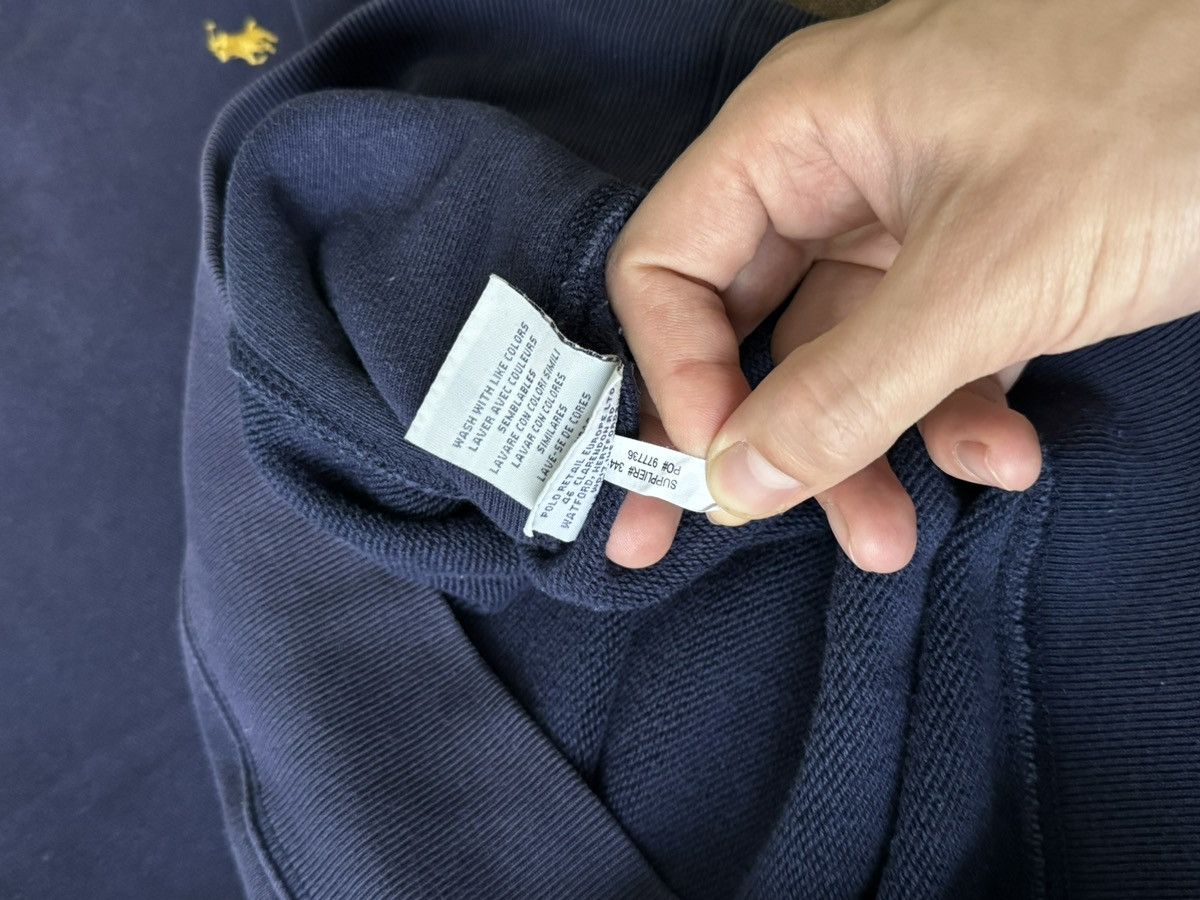 Polo Ralph Lauren × Vintage Vintage Polo Ralph Lauren Y2K faded distressed sweatshirt Size US S / EU 44-46 / 1 - 8 Thumbnail