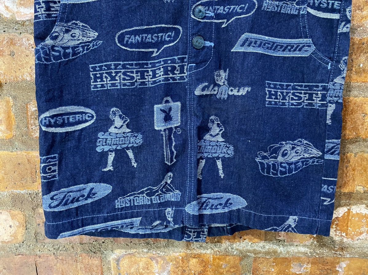 Hysteric Glamour 1990s Hysteric Fuck Hell Iconic logo skirts Size 29" - 4 Thumbnail