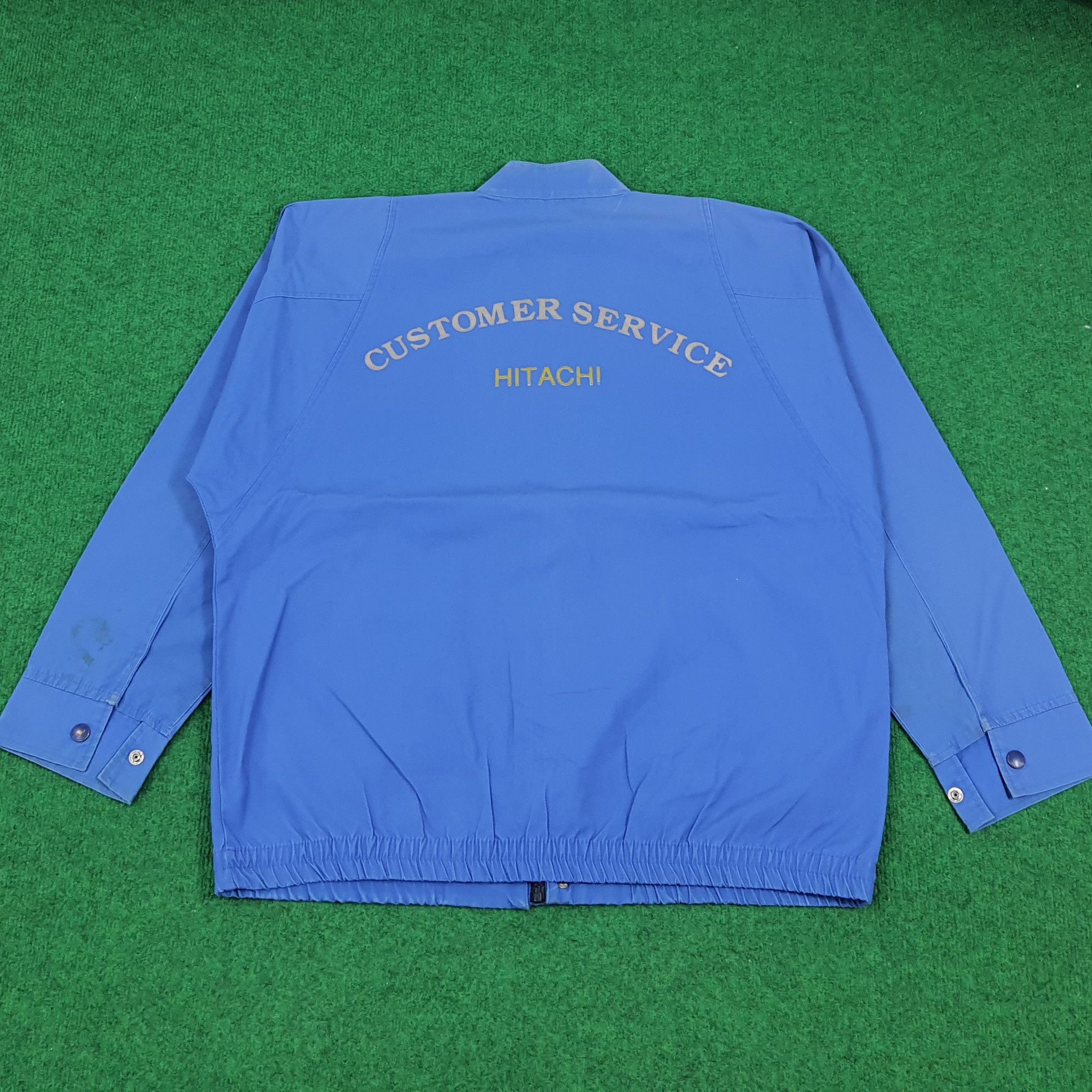 Japanese Brand × Vintage Vintage HITACHI Customer Service Japanese Brand Jacket Size US L / EU 52-54 / 3 - 1 Thumbnail