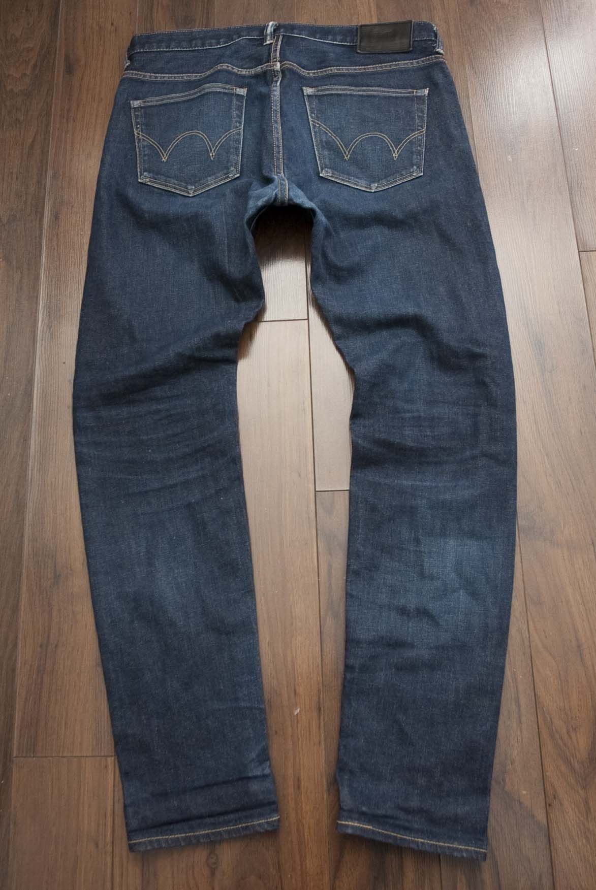 Edwin Edwin Jeans Selvedge Made in Japan Size 33x32 Dark Blue Size US 33 - 4 Thumbnail