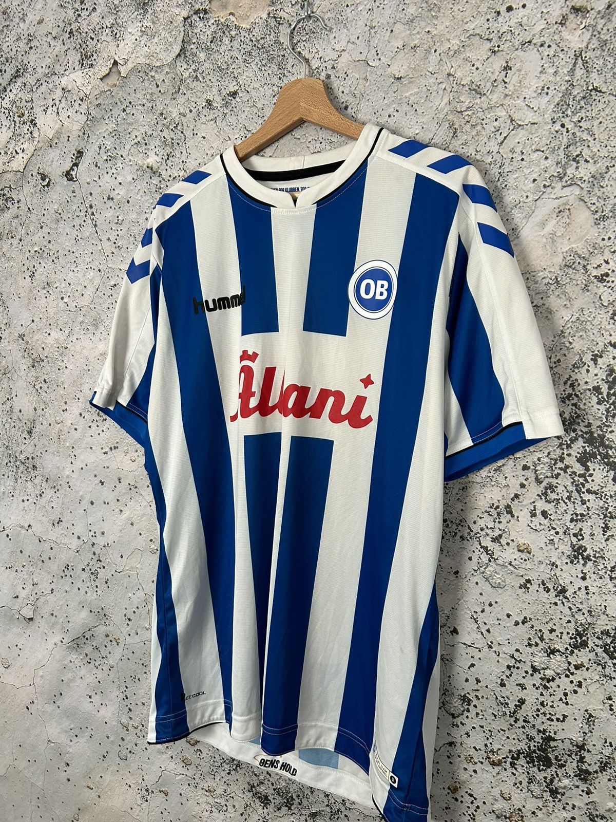 Hummel Odense FC Soccer Jersey Hummel Foootball Sportswear Rare Size US XL / EU 56 / 4 - 2 Thumbnail