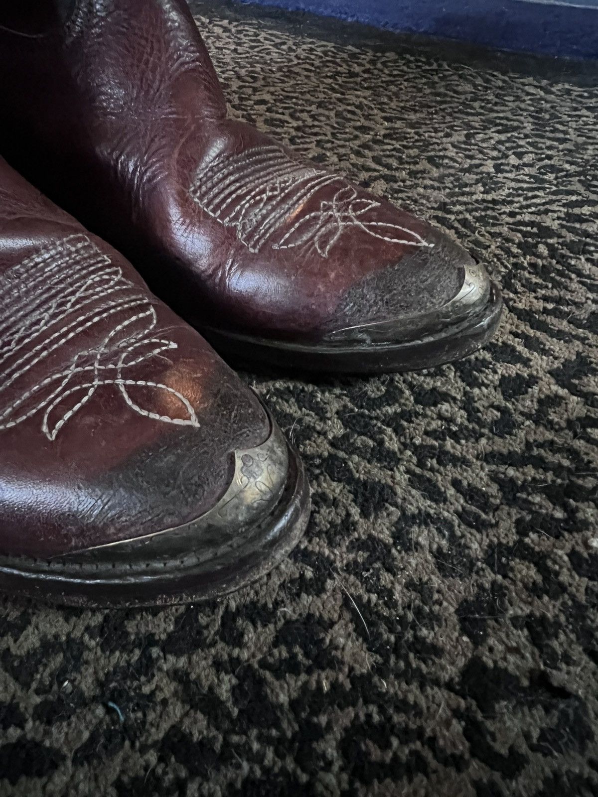 Golden Goose Golden goose vintage handmade leather cowboy boot Size US 10 / IT 40 - 4 Thumbnail