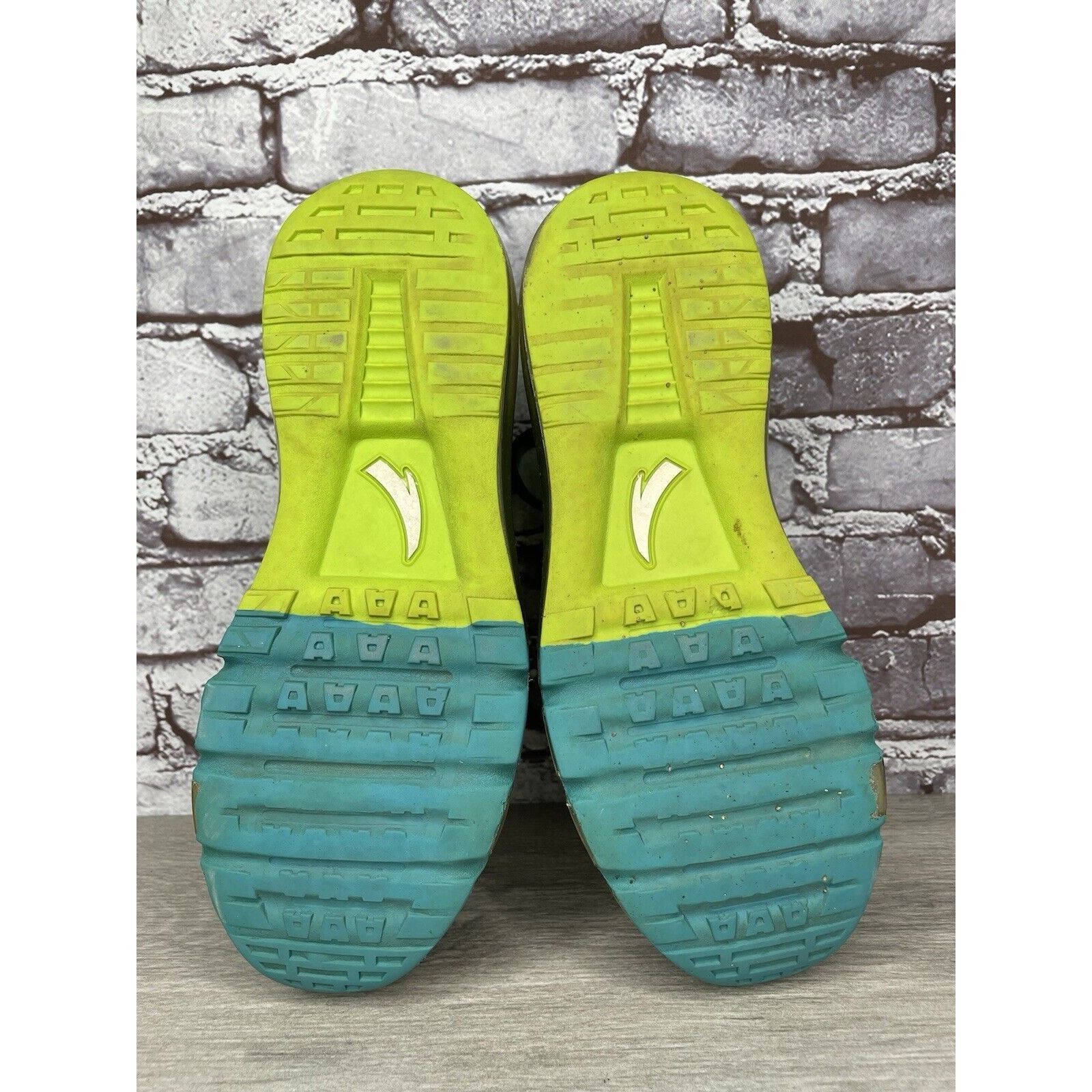 Other Anta Green Blue Synthetic Lace Up Gym Basketball Shoes Men’s Size US 9 / EU 42 - 6 Thumbnail