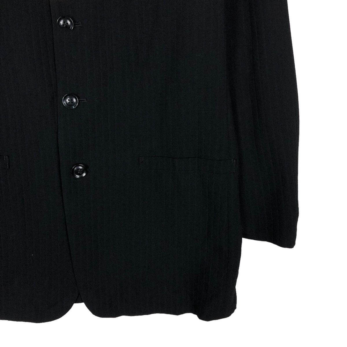 Issey Miyake 🔥Vintage Chore Work Jacket Barreaux Japan Made Rich Black Size US M / EU 48-50 / 2 - 5 Thumbnail