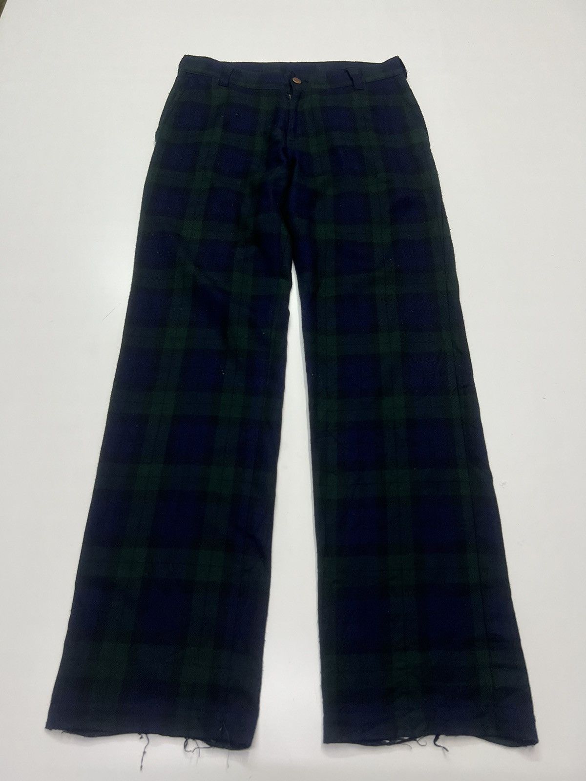 Japanese Brand ROUND HOUSE CHECKED PANTS SIZE 32 Size US 32 / EU 48 - 4 Thumbnail