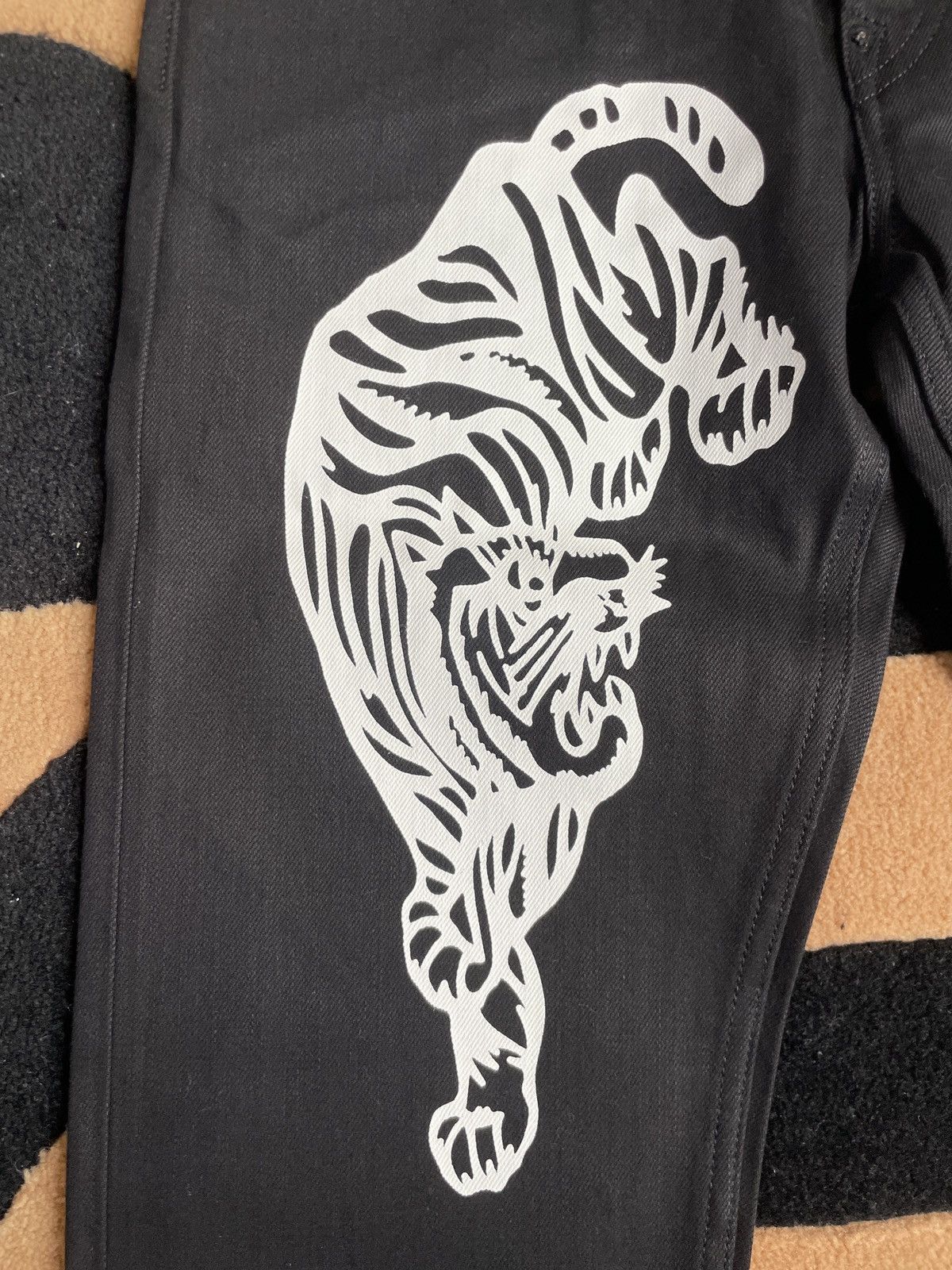 Evisu EVISU NEW ONE！two white tiger daicock style jeans size：32x34 Size US 32 / EU 48 - 7 Thumbnail