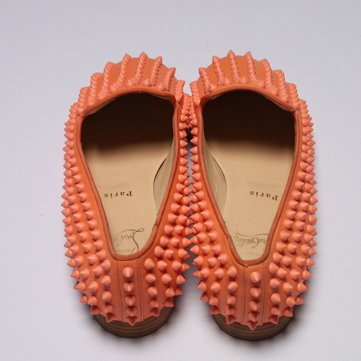 Christian Louboutin Christian Louboutin Spike Patent Loafers Shoes Size US 8 / EU 41 - 18 Thumbnail