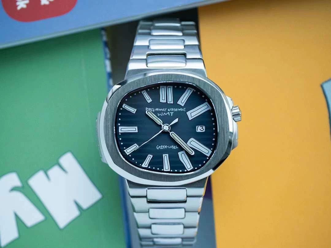 Other WMT Green-Label 40mm 9015 Auto Nautilus Sapphire SS Watch Size ONE SIZE - 2 Thumbnail