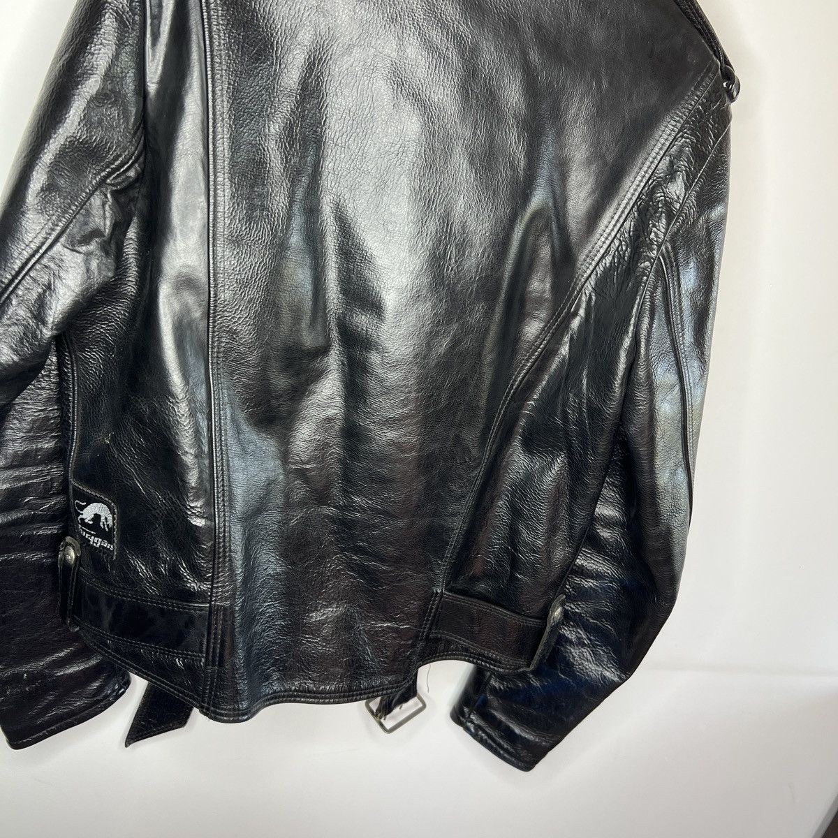 Designer 90s Real Leather Vintage Ramones Punk Biker Goth y2k Jacket Size US M / EU 48-50 / 2 - 13 Thumbnail