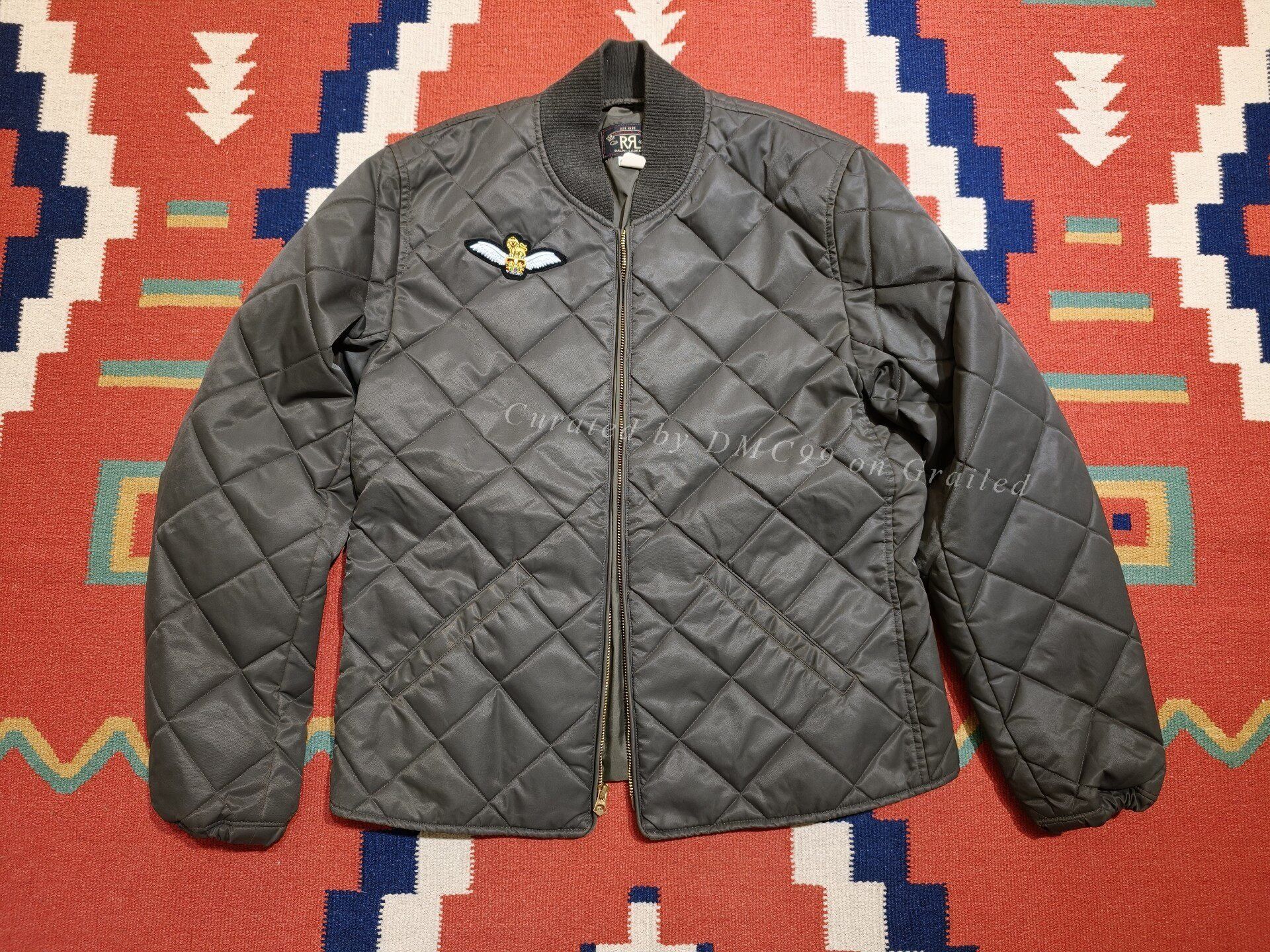 RRL Ralph Lauren Double RL Striped Jasper Twill Jacket Engineers 