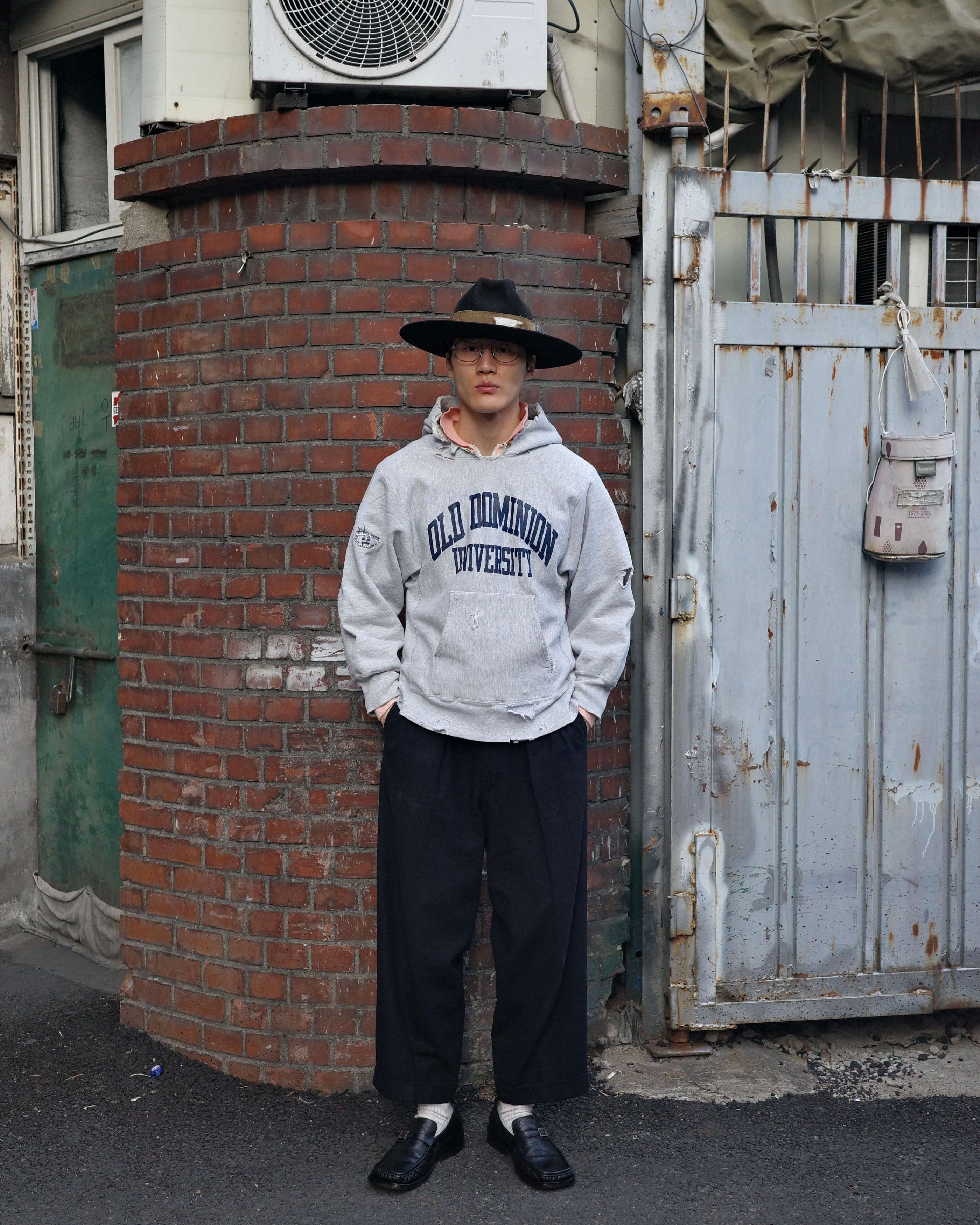Champion 80's Champion Reverse Weave Sashiko Hoodie Size US M / EU 48-50 / 2 - 12 Thumbnail