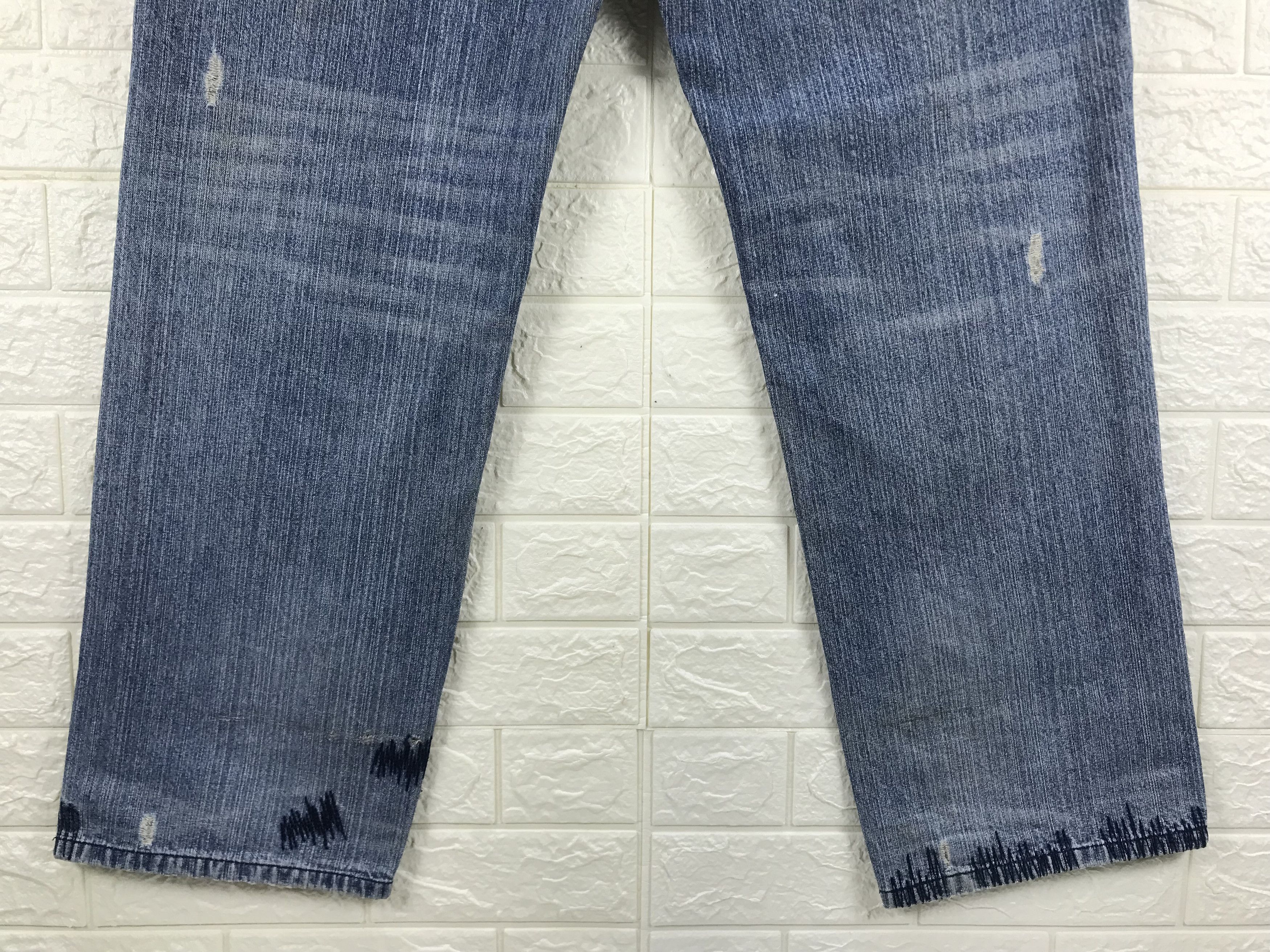 Akademiks Baggy Jeans Akademiks Distressed Design Wide Denim Size US 36 / EU 52 - 8 Thumbnail
