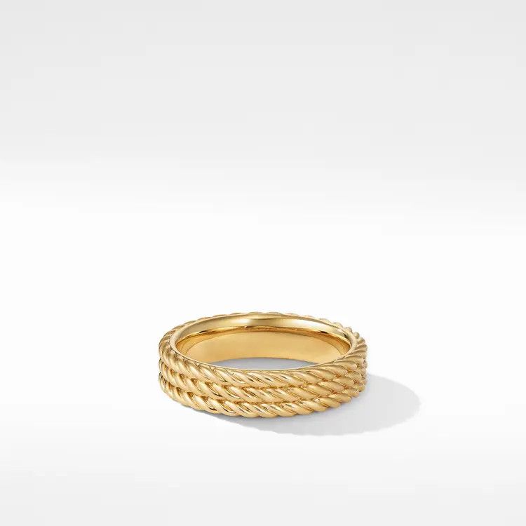 David Yurman o1w1db11025 R25228M /Size 9 /Rings in Golden Size ONE SIZE - 1 Preview