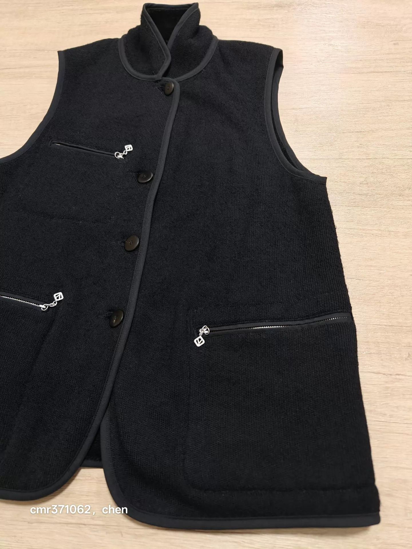Visvim VISVIM GILET BOA (SUPERFINE) 95 New Black 2 Size US M / EU 48-50 / 2 - 2 Thumbnail