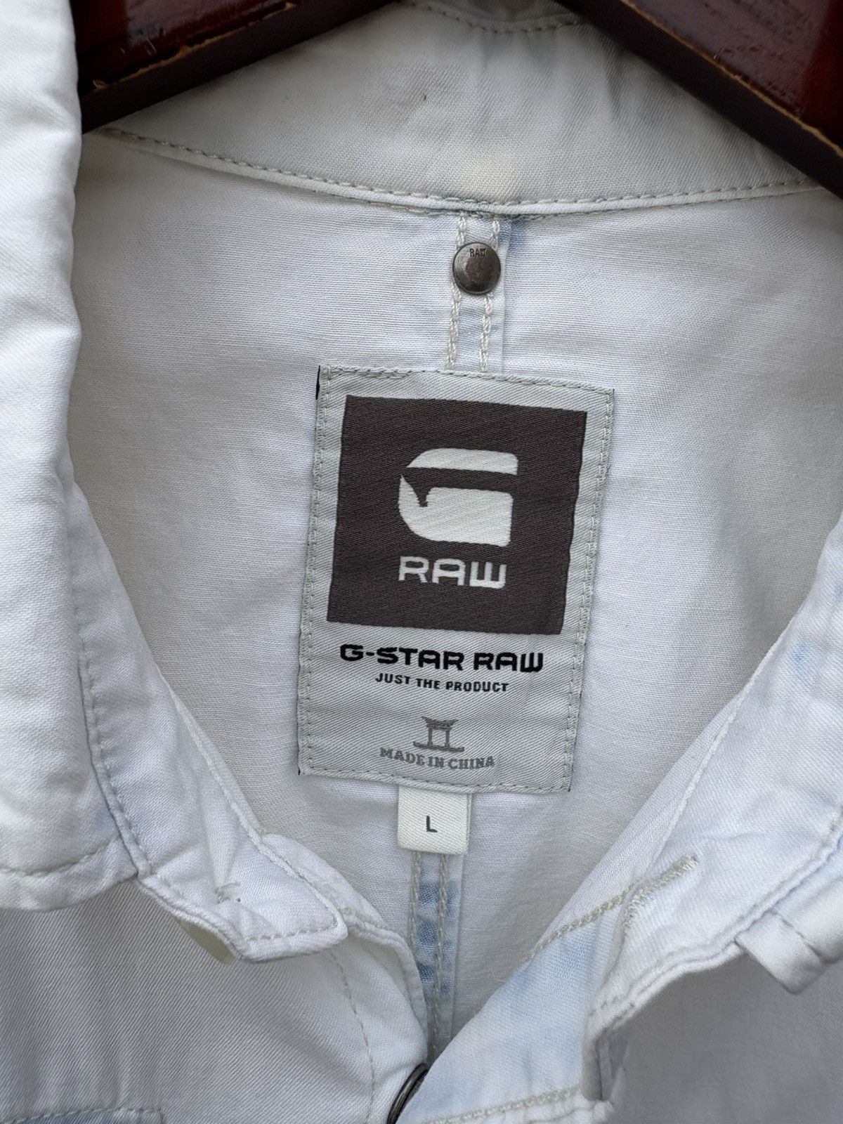 G-Star G Star Raw Women Snap Button Down Longsleeve Size M / US 6-8 / IT 42-44 - 2 Thumbnail