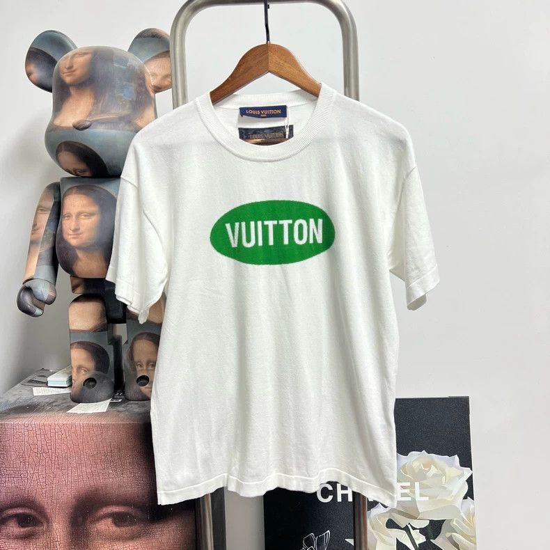 Louis Vuitton White and green knit short sleeves 2504-Nexta