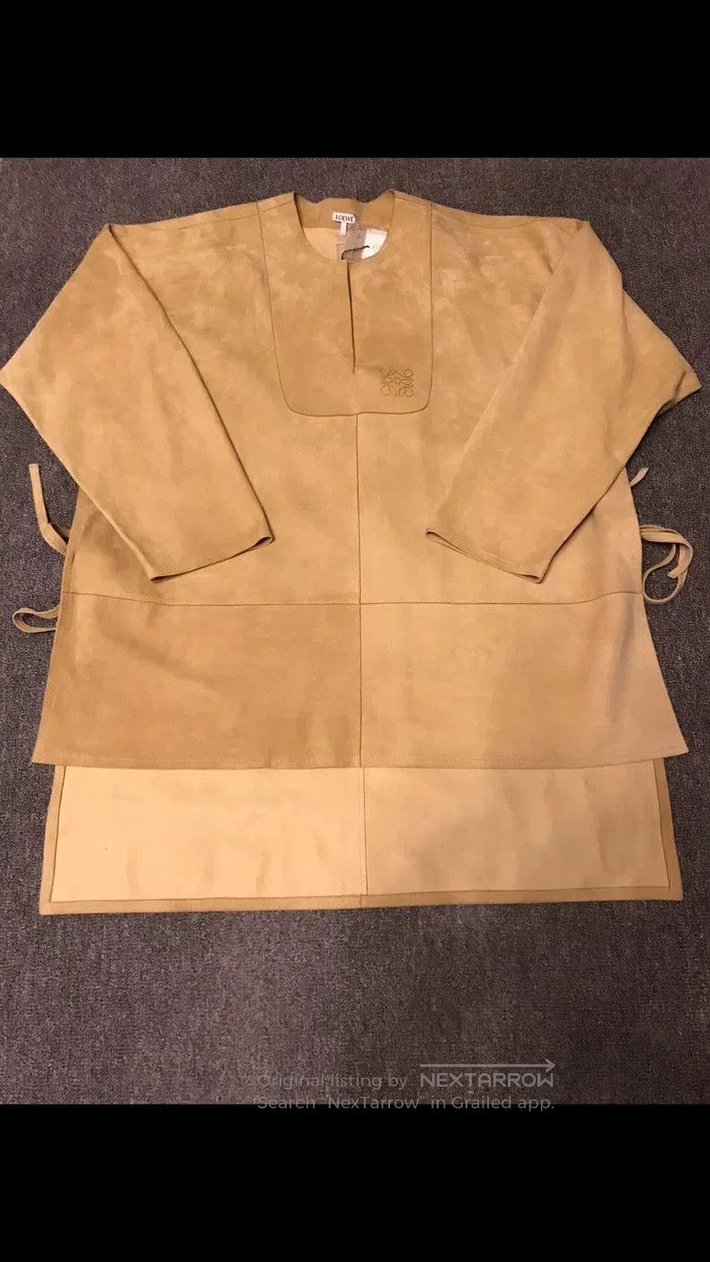Loewe Loewe Leather Pullover Long Shirt Jacket. Size US L / EU 52-54 / 3 - 3 Thumbnail