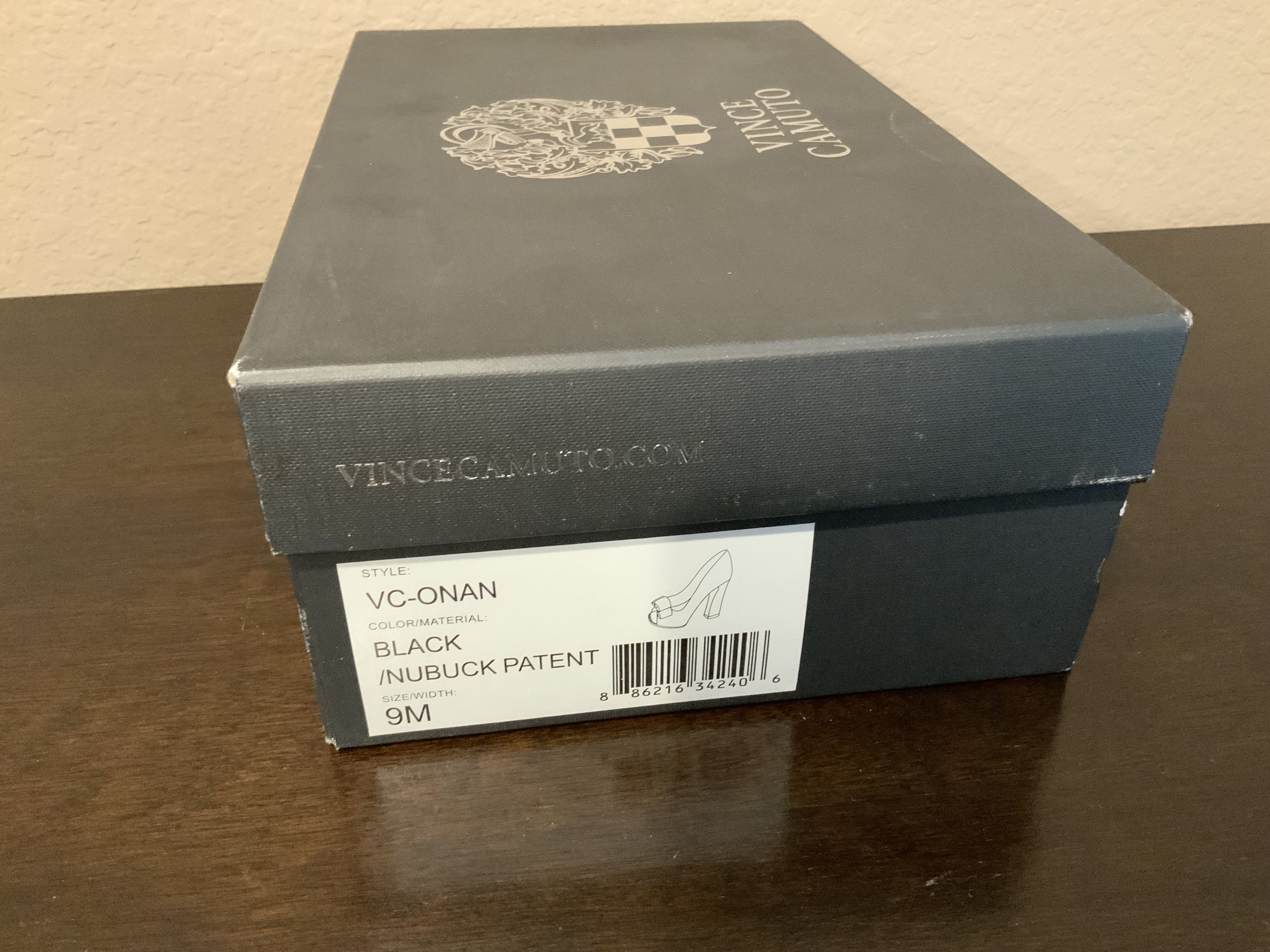 Vince Camuto Vince Camuto Black/Nubuck Patent Size US 9 / IT 39 - 9 Thumbnail