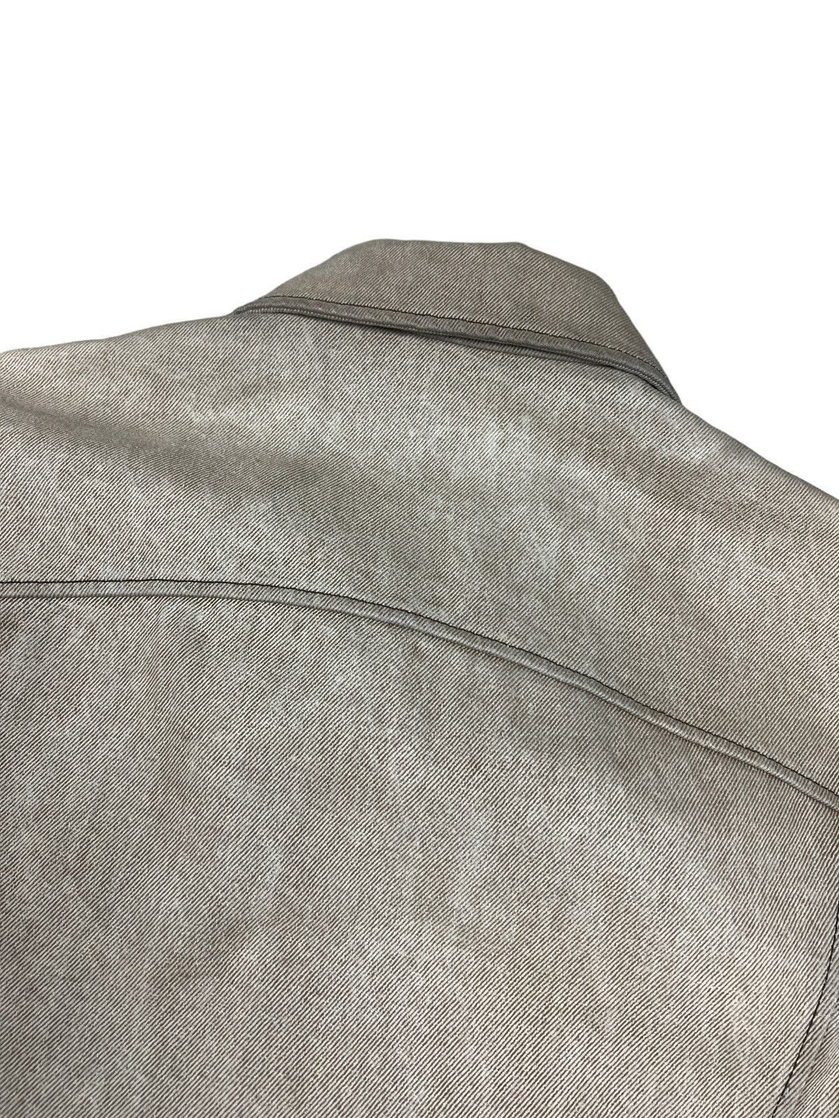 Yohji Yamamoto 1990 Yohji Yamamoto ‘Against All Risk” Denim Jacket Size US M / EU 48-50 / 2 - 10 Thumbnail