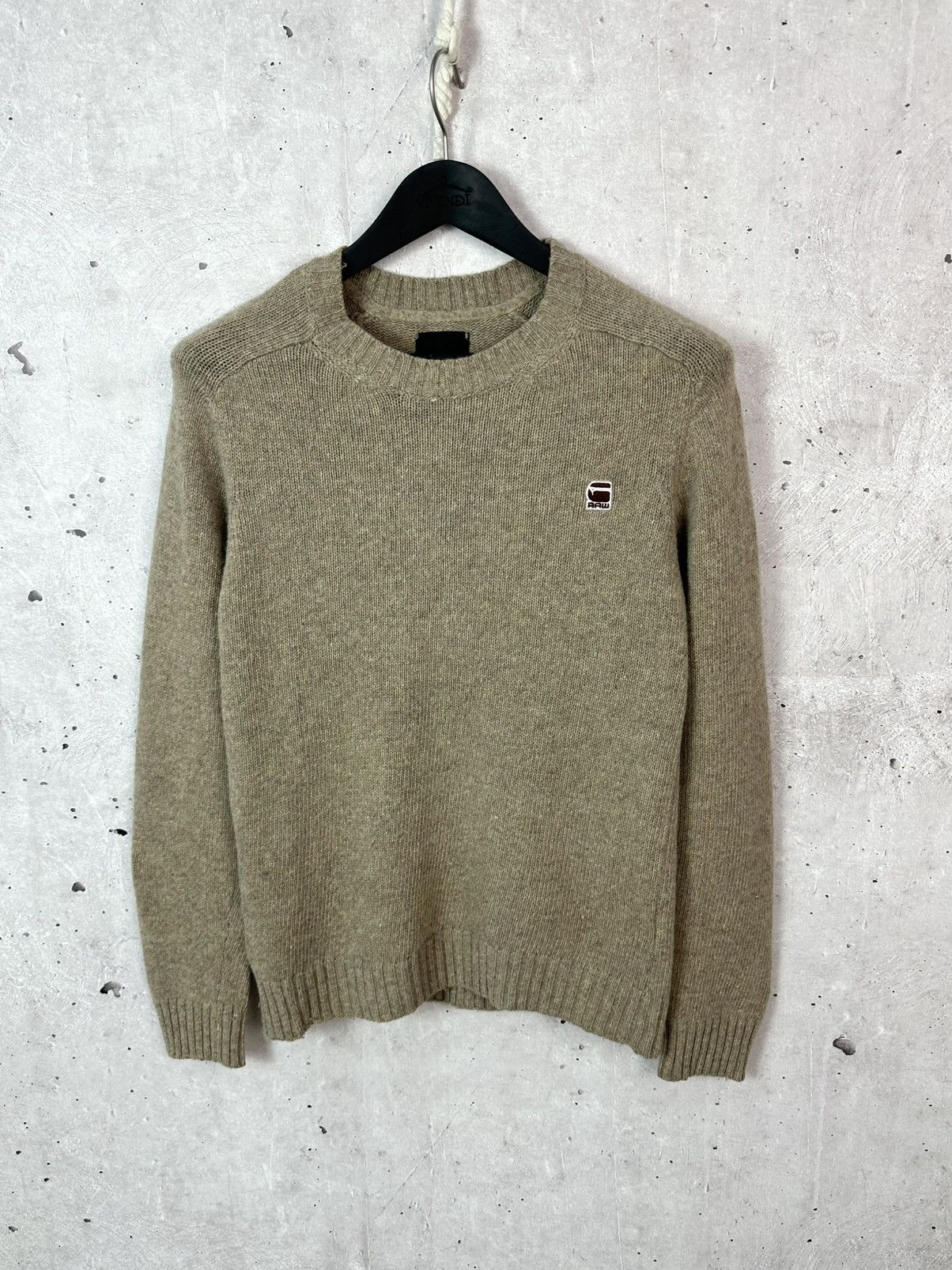 G-Star G-star Raw Wool Knit Preppy Long Sleeve Sweater Size US S / EU 44-46 / 1 - 1 Thumbnail
