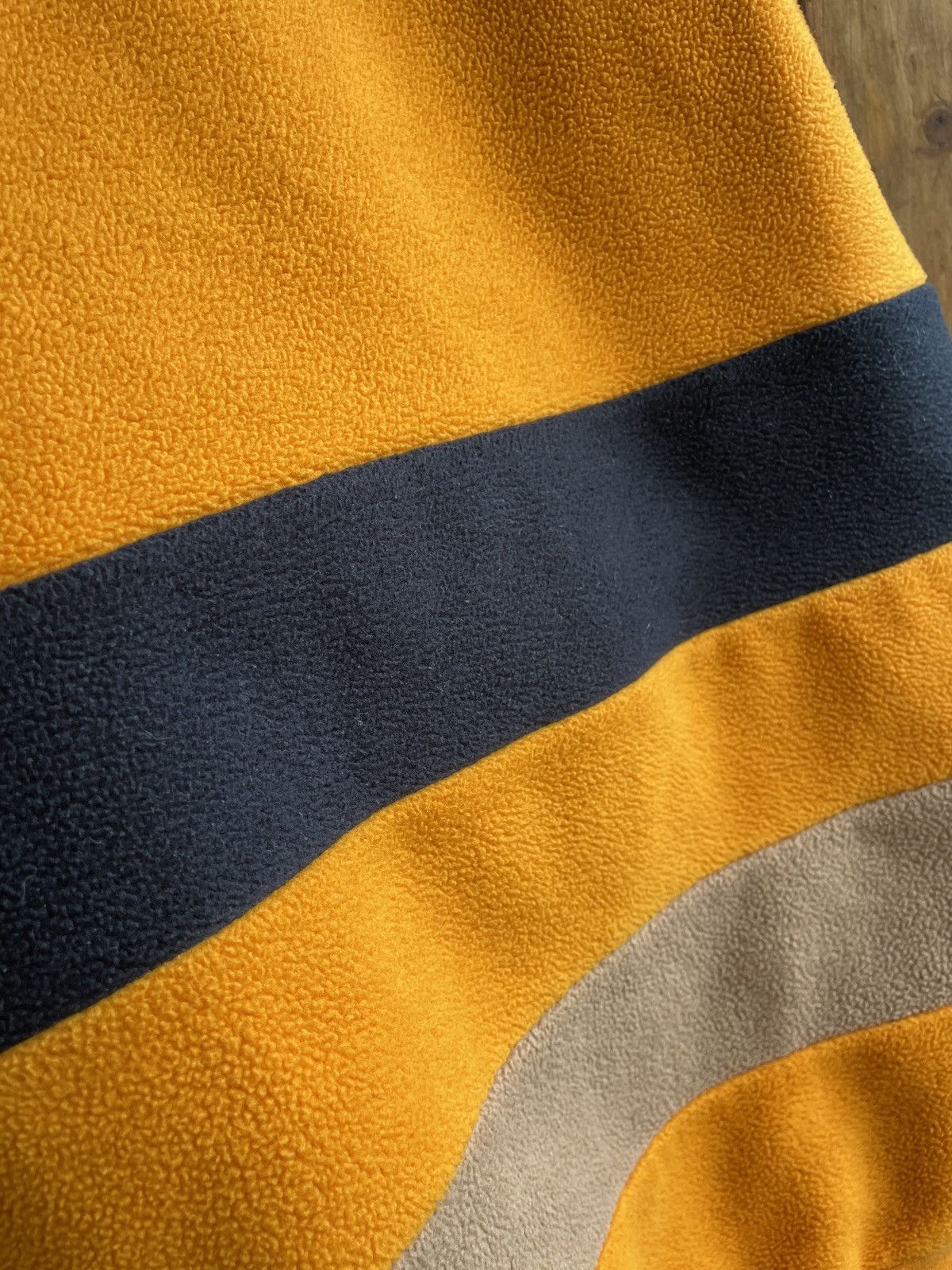 Patta Patta Micro Fleece Bahamas Sweater in Black & Yellow Size US M / EU 48-50 / 2 - 21 Thumbnail