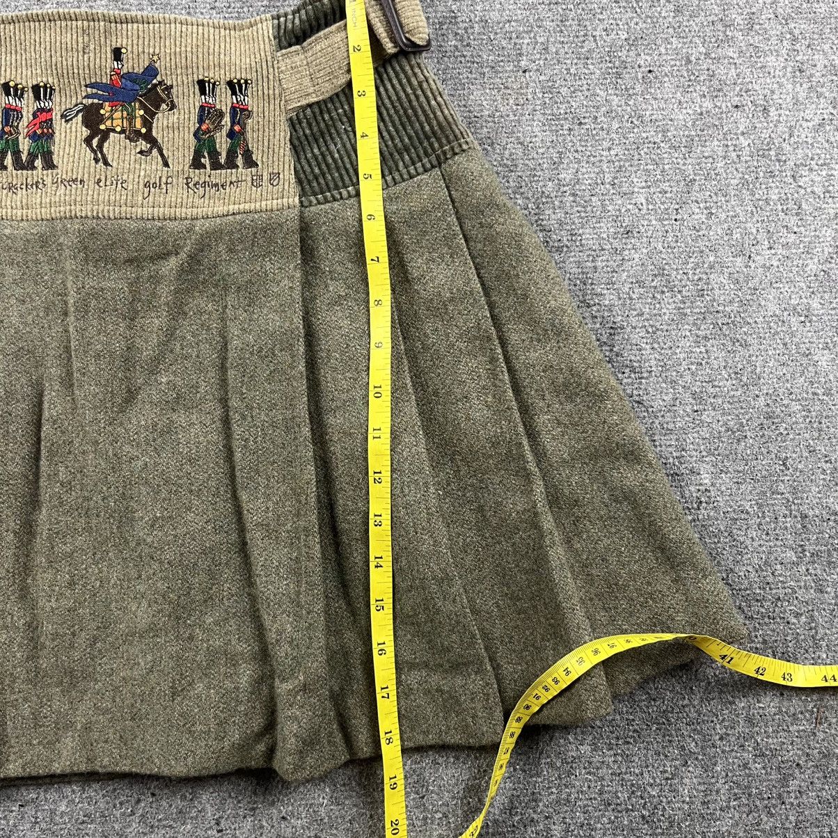 Jean Charles De Castelbajac × Vintage Vintage Navajo Castel Bajac Wool Mini Skirts Size 26" / US 2 / IT 38 - 10 Thumbnail