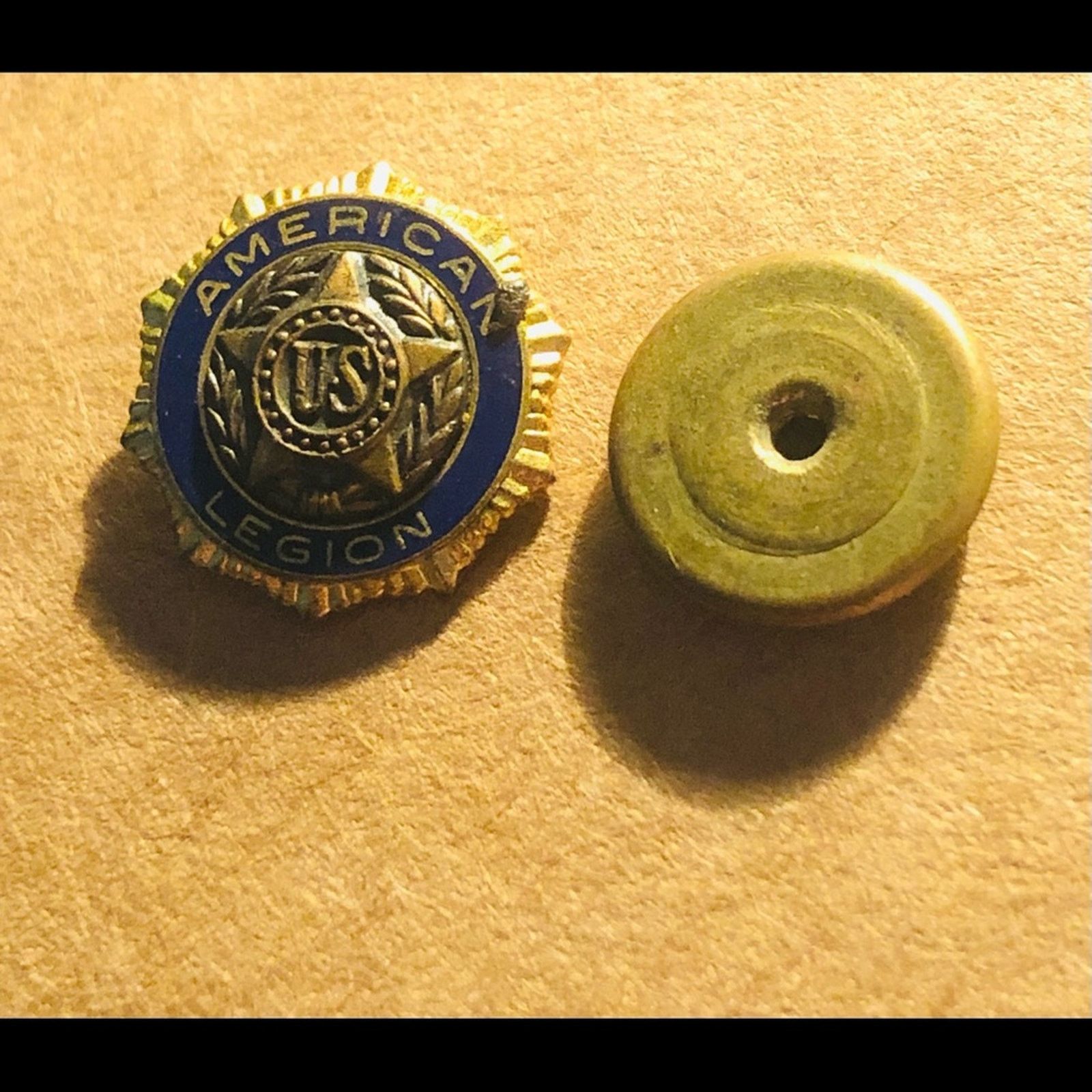 Other Antique 1866 American Legion suit uniform button cover Size ONE SIZE - 6 Thumbnail