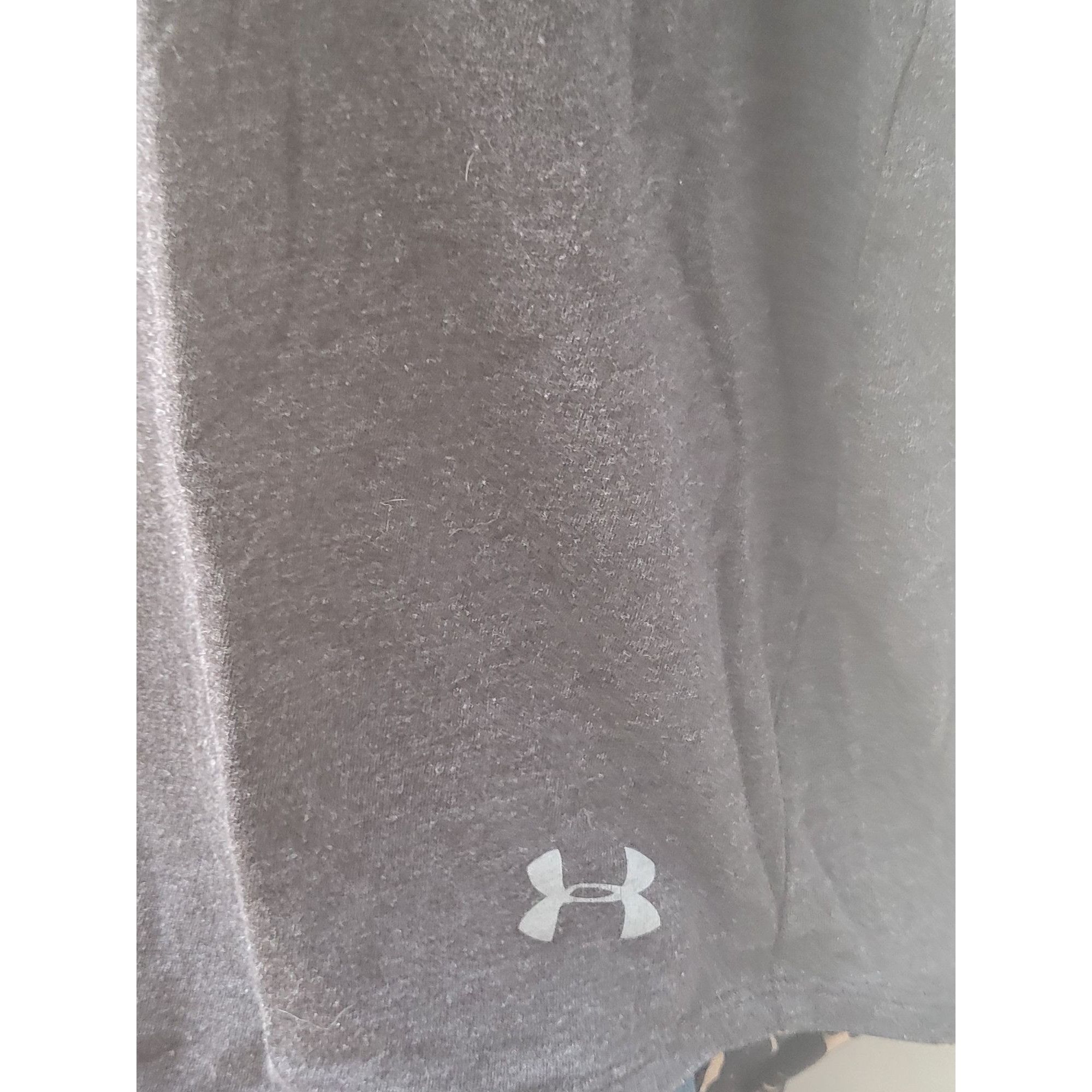 Under Armour Under Armour Tank Top Women Sz M Gray Big Graphic Athleisure Size M / US 6-8 / IT 42-44 - 3 Thumbnail