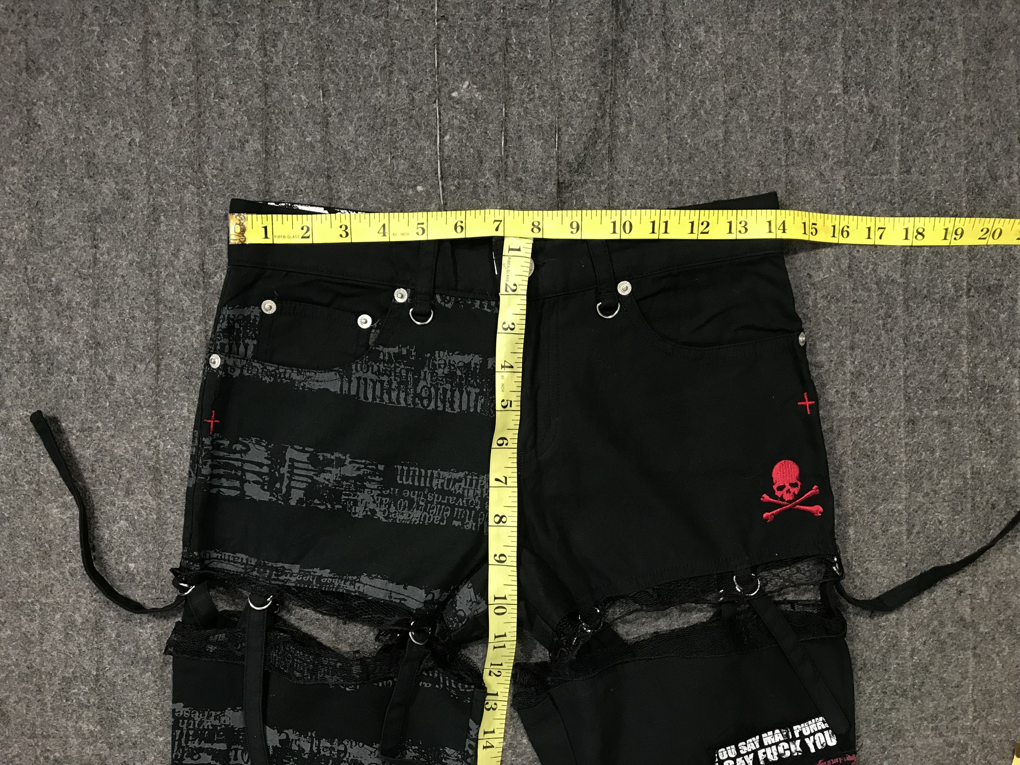Japanese Brand Mad Punk Seditionaries Cyberpunk Tactical Bondage Size US 28 / EU 44 - 12 Thumbnail