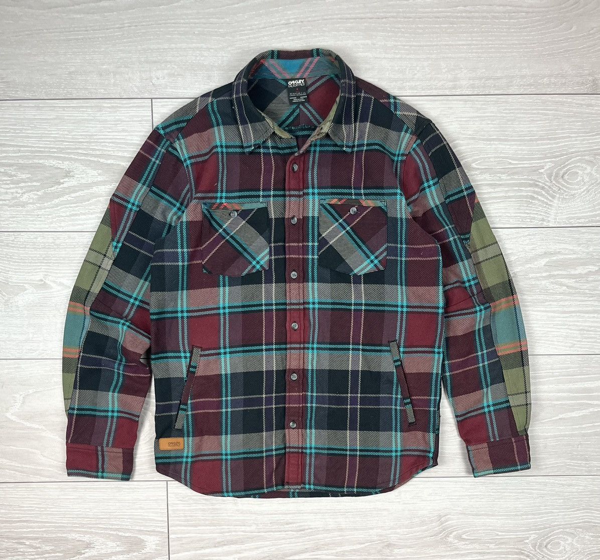 Oakley Oakley Factory Pilot Button Ups Flannel Shirt Size US M / EU 48-50 / 2 - 1 Thumbnail