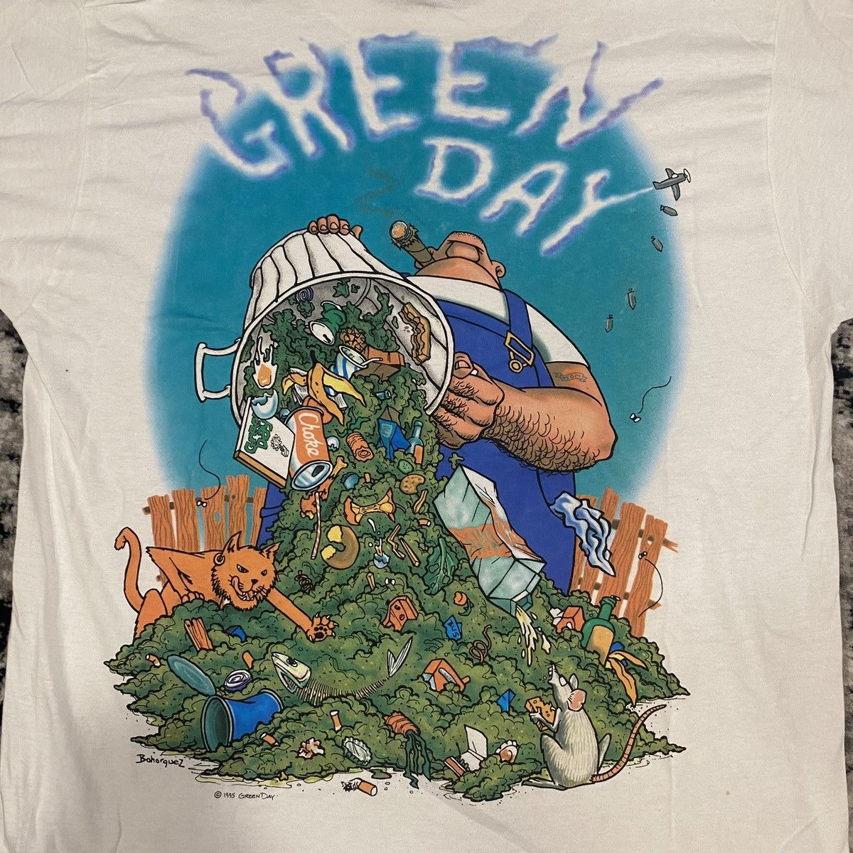 Other Green Day shirt 1995 Size US XL / EU 56 / 4 - 5 Thumbnail