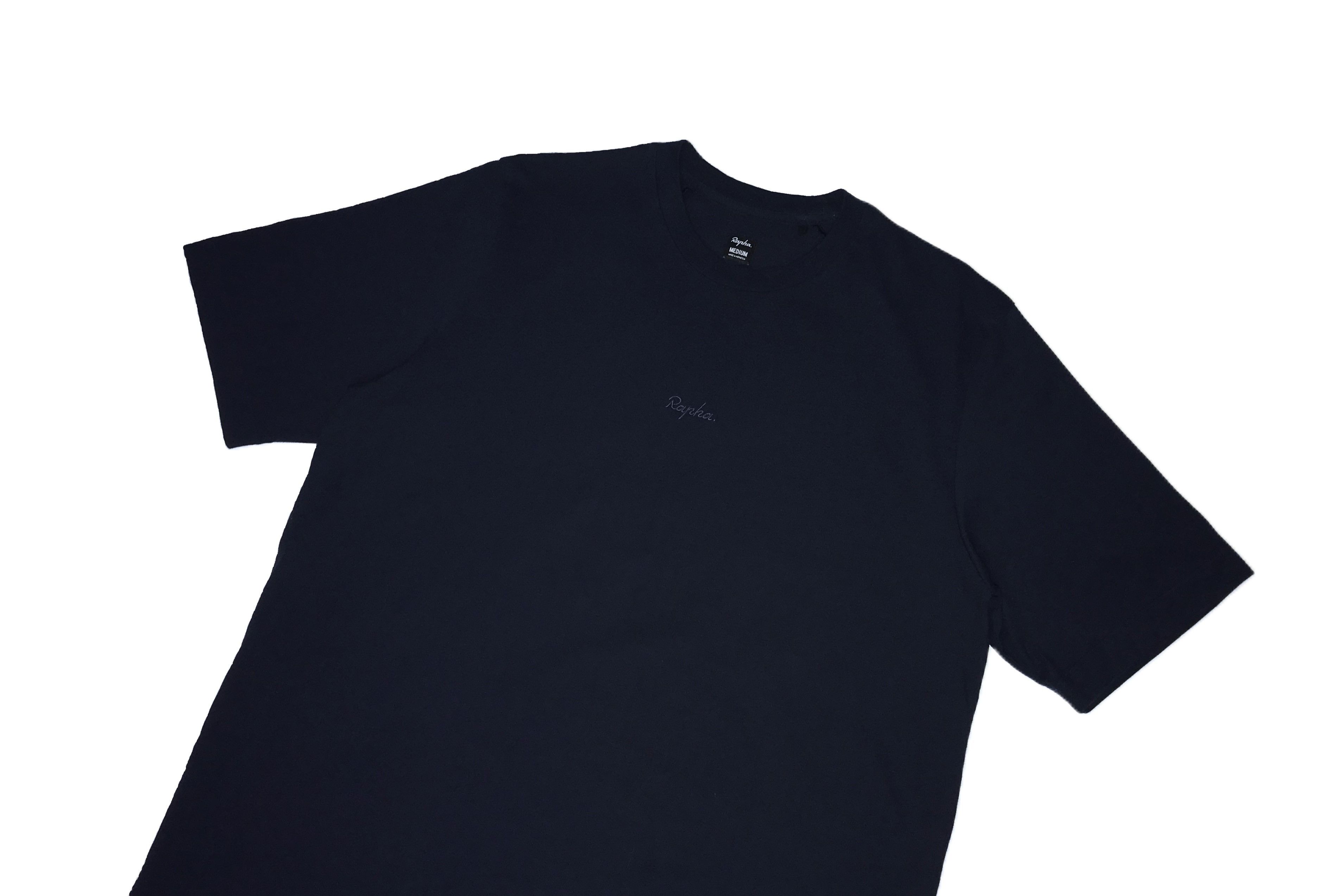 Rapha Rapha Cycling Mens T-Shirt Sz M Navy Size US M / EU 48-50 / 2 - 2 Thumbnail
