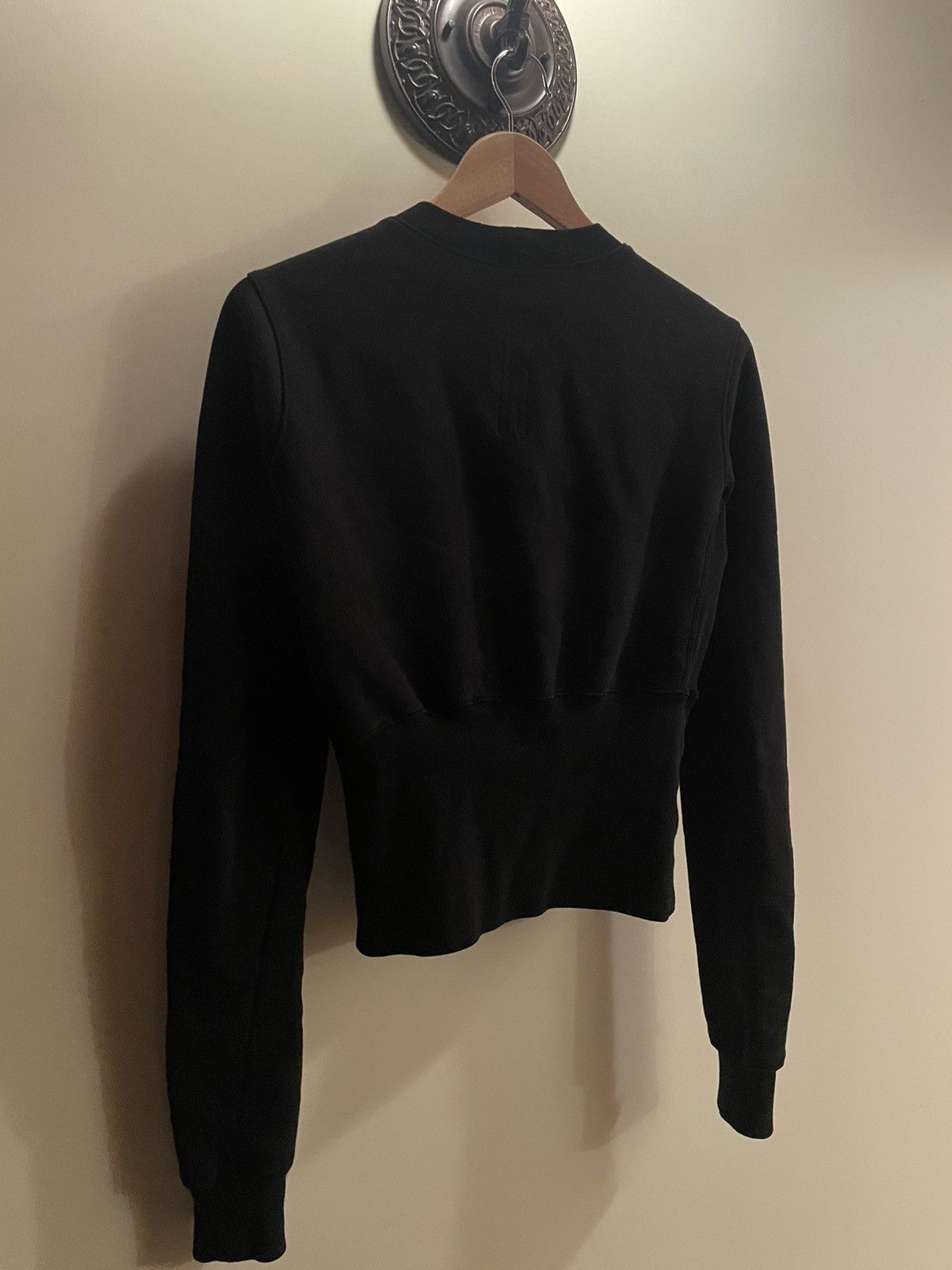 Rick Owens Drkshdw Rick Owens DRKSDW Cotton Ribbed Sweatshirt Size XS / US 0-2 / IT 36-38 - 4 Thumbnail