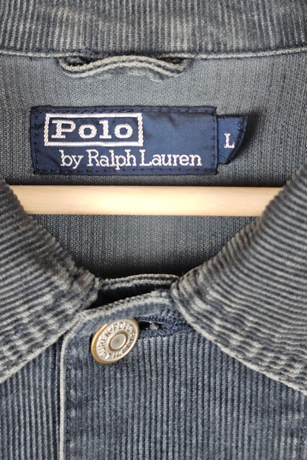 Polo Ralph Lauren PRL Washed Corduroy Trucker Jacket - L (Malaysia, late ’90s) Size US L / EU 52-54 / 3 - 5 Thumbnail