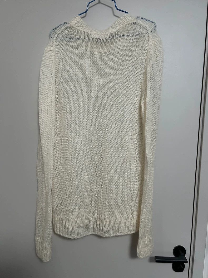 Walter Van Beirendonck walter van beirendonck White transparent sweater Size US S / EU 44-46 / 1 - 5 Thumbnail