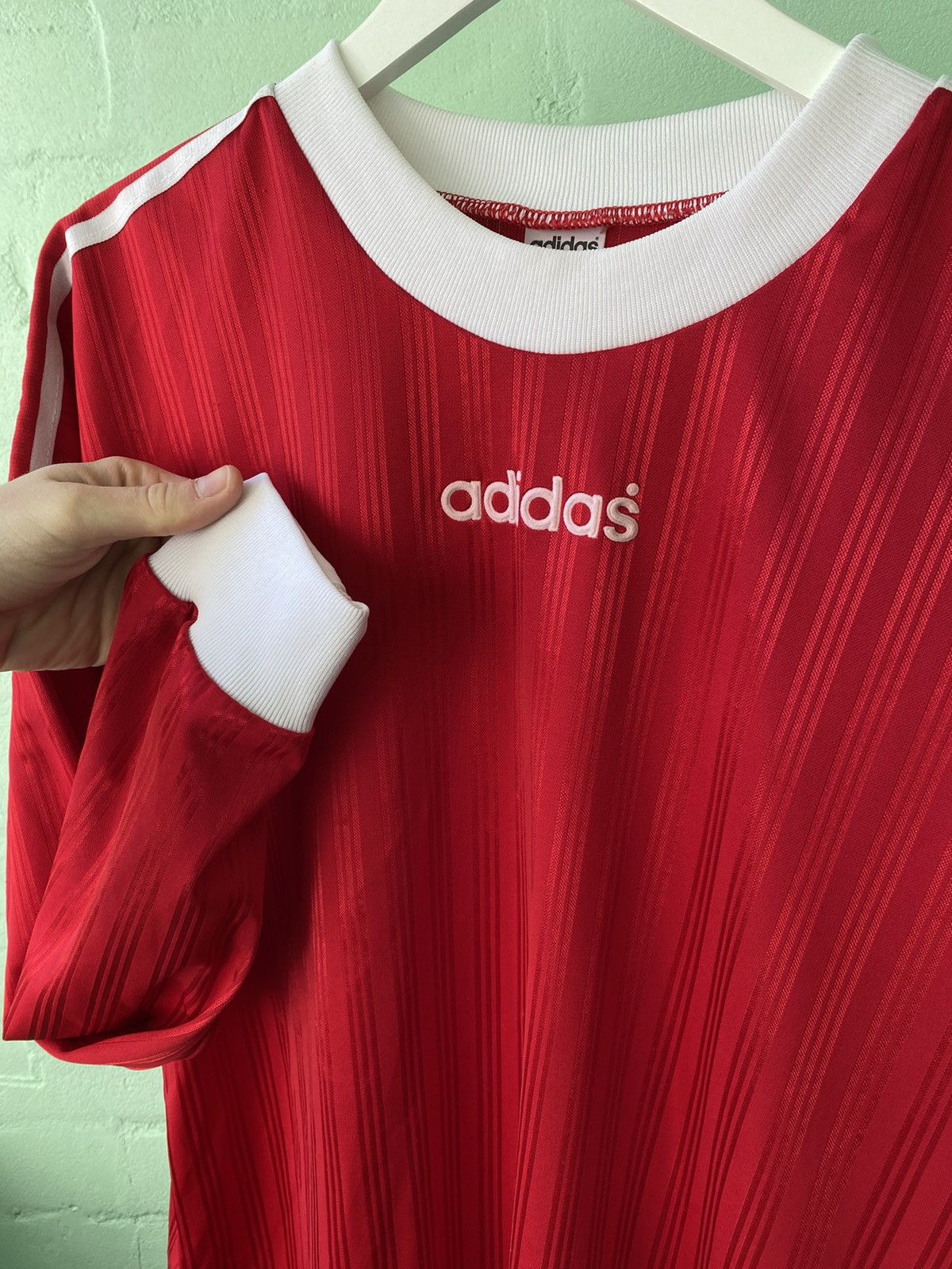Adidas × Vintage Vintage Football Template Shirt Very Rare Number 5 Size US XL / EU 56 / 4 - 12 Thumbnail
