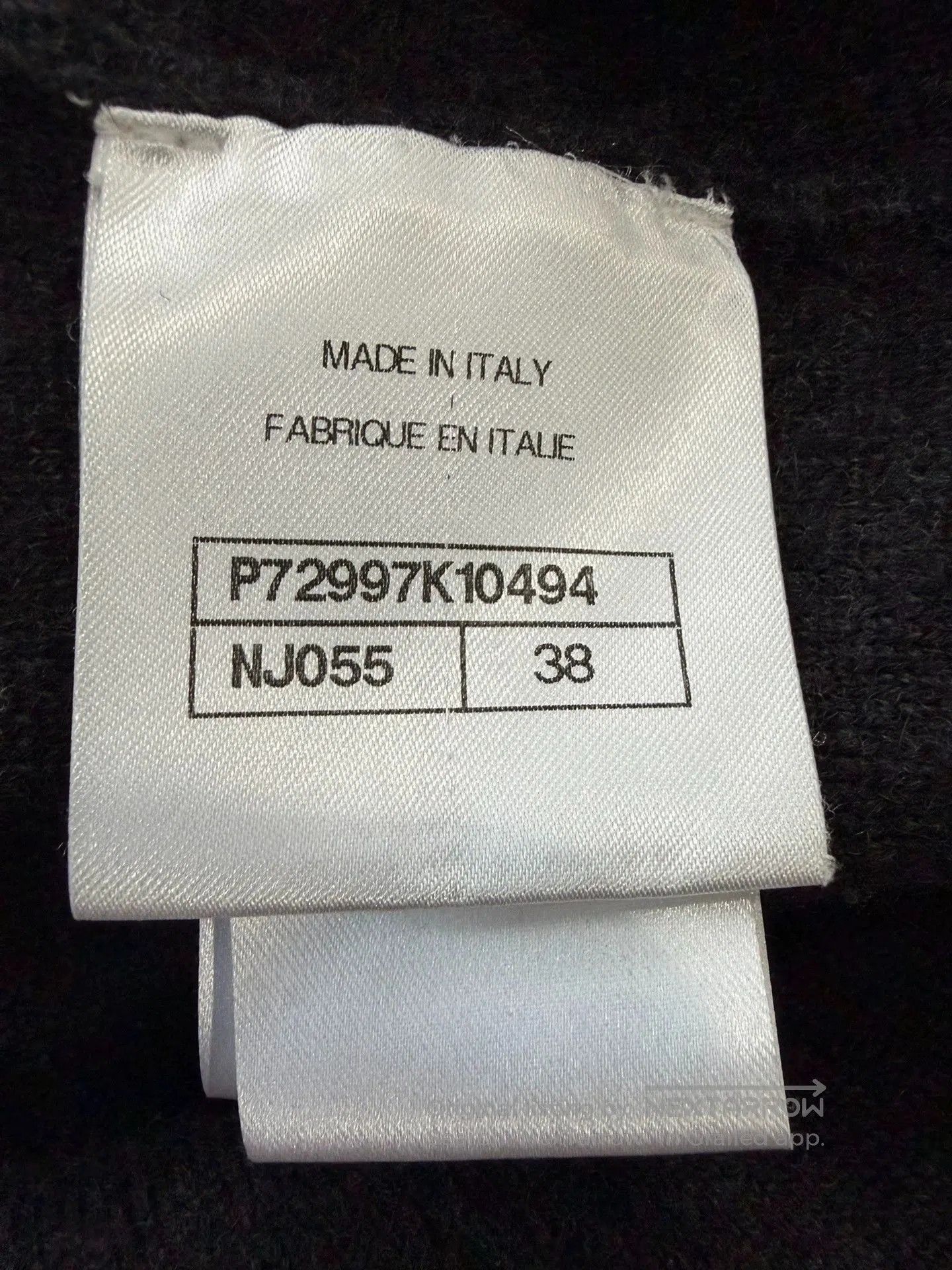 Chanel Chanel 22A Logo Silver Thread Cardigan Size 38. Size US M / EU 48-50 / 2 - 5 Thumbnail