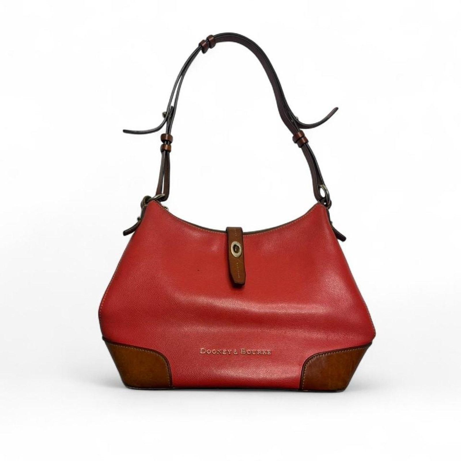 Dooney & Bourke Dooney & Bourke Claremont red leather Hobo shoulder bag Size ONE SIZE - 1 Thumbnail