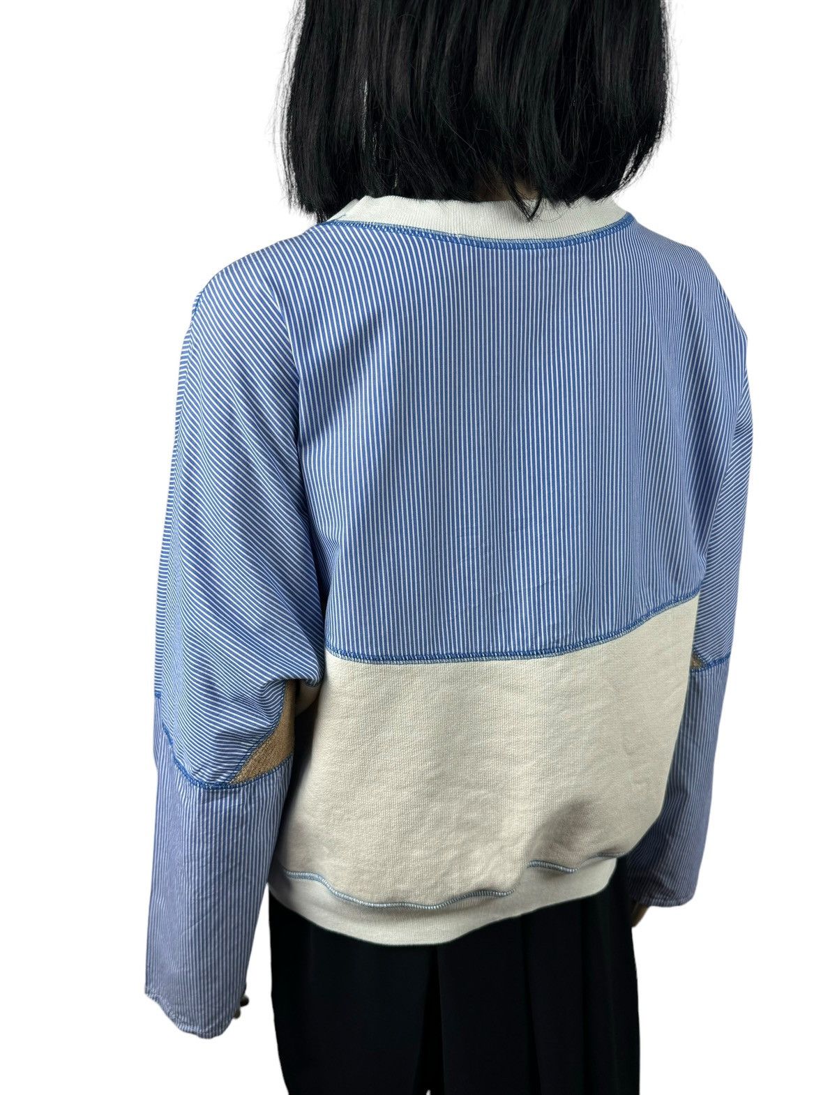 Designer Walk Of Shame Striped Sweatshirt Cotton size 38 Size XS / US 0-2 / IT 36-38 - 6 Thumbnail