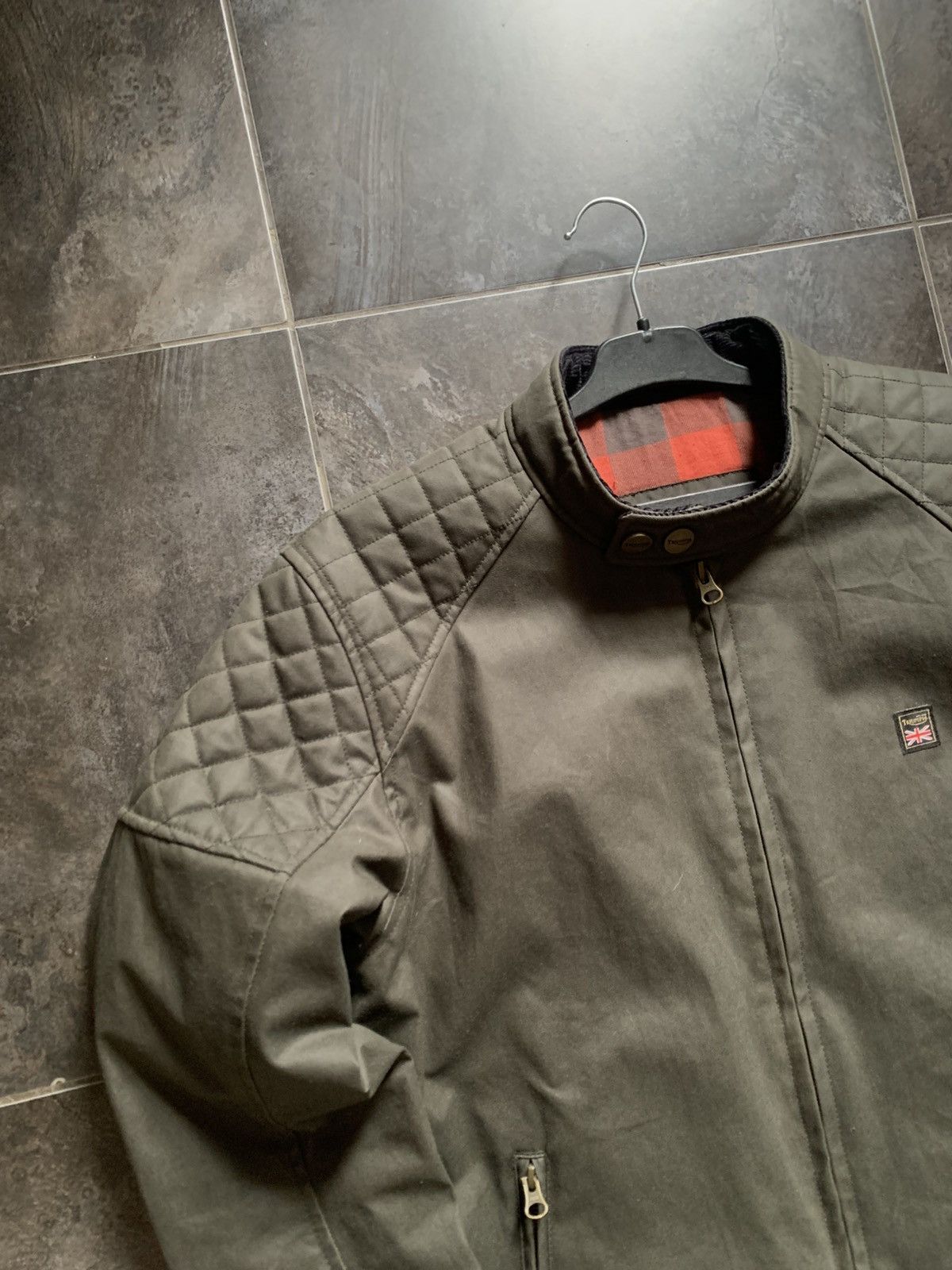 Vintage Triumph Moto Kirk Waxed jacket Size US L / EU 52-54 / 3 - 5 Thumbnail