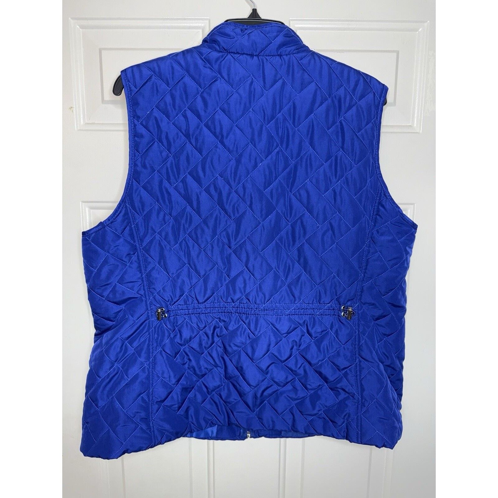 Croft & Barrow Croft & Barrow Quilted Vest Women's 2XL Blue Jacket Pockets Size XXL / US 16-18 / IT 52-54 - 6 Thumbnail