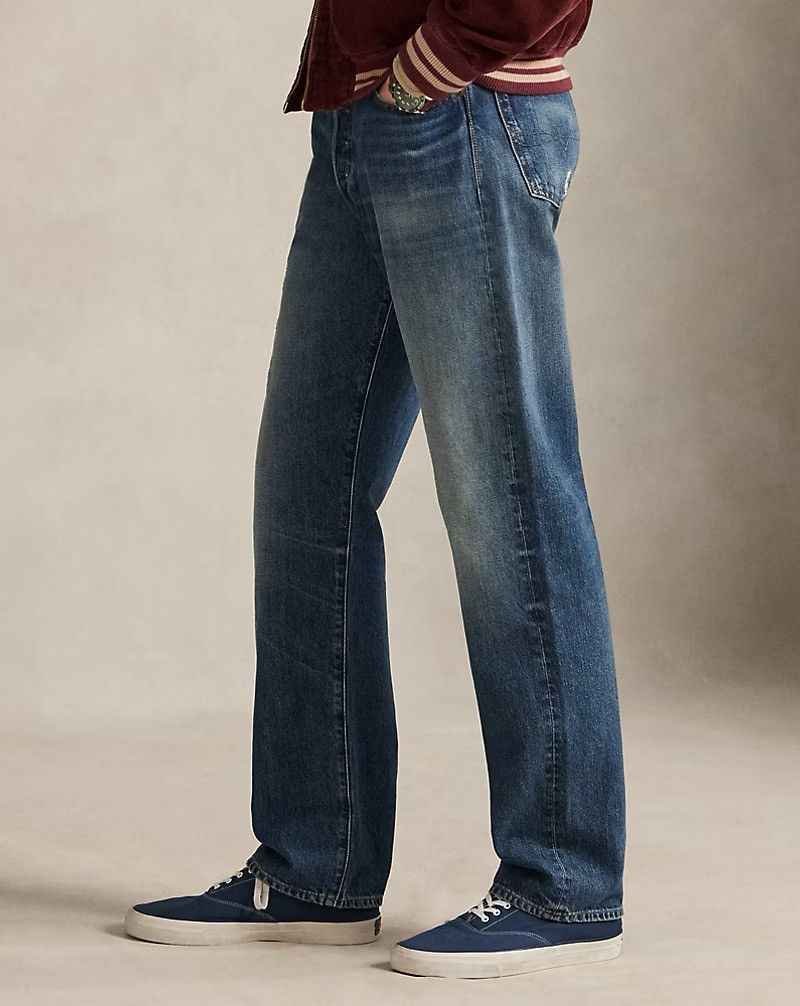 Polo Ralph Lauren Polo Ralph Lauren Heritage Straight Distressed Jean 34 x 30 Size US 34 / EU 50 - 4 Thumbnail