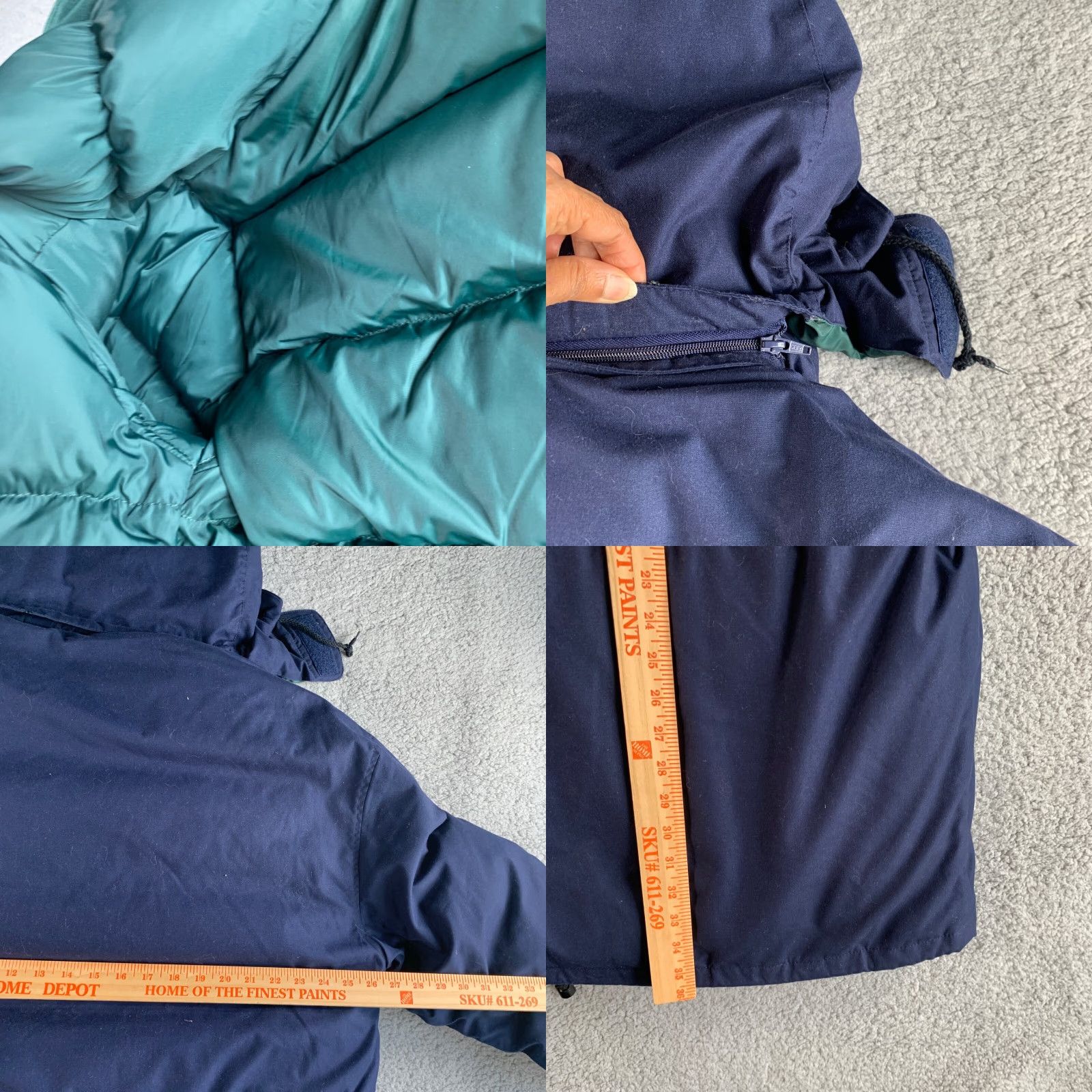 Eddie Bauer Eddie Bauer Jacket Mens Large Blue Goose Down Insulated Parka Hooded Heavy Coat Size US L / EU 52-54 / 3 - 11 Thumbnail