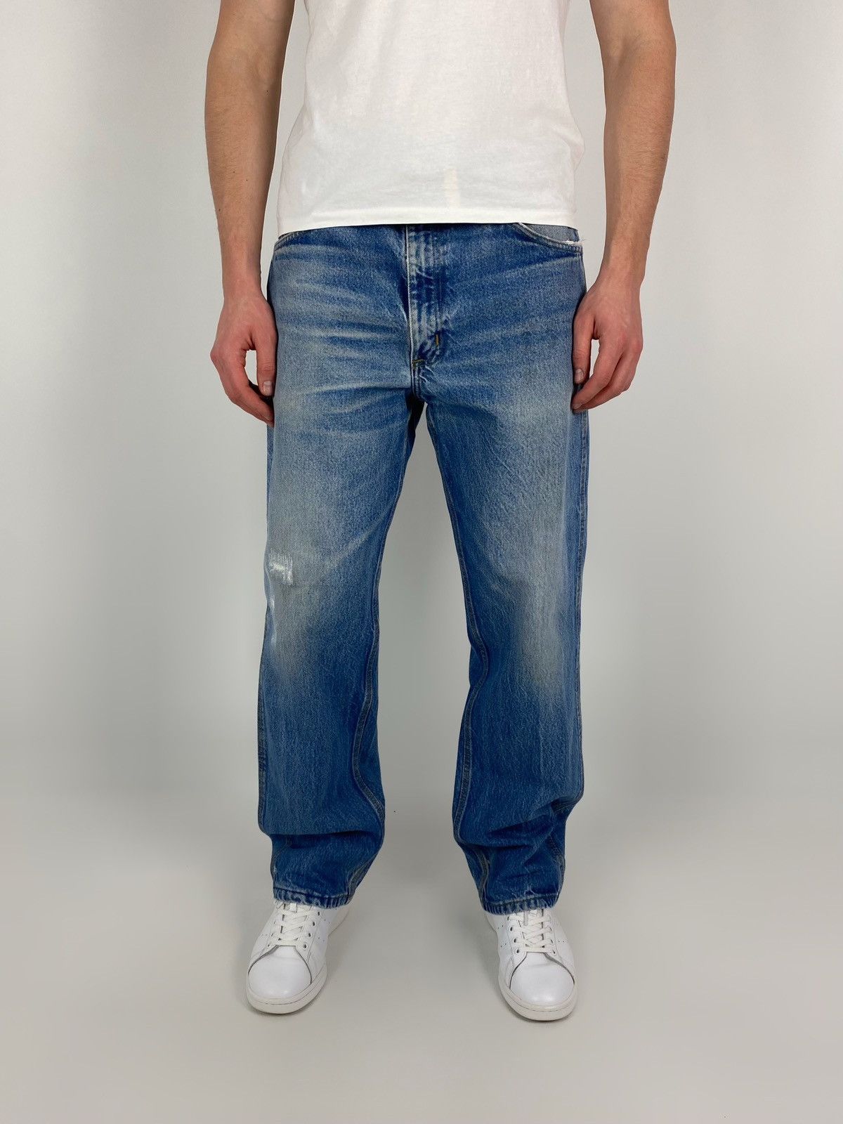 Carhartt 2000’s Distressed Carhartt B234PRW Relaxed Carpenter Denim Size US 36 / EU 52 - 1 Thumbnail