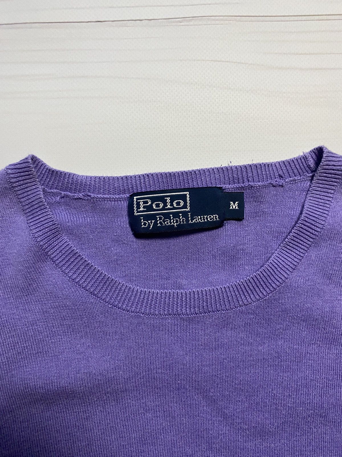 Polo Ralph Lauren Vintage Polo Ralph Lauren knit faded y2k sweater Size US M / EU 48-50 / 2 - 3 Thumbnail