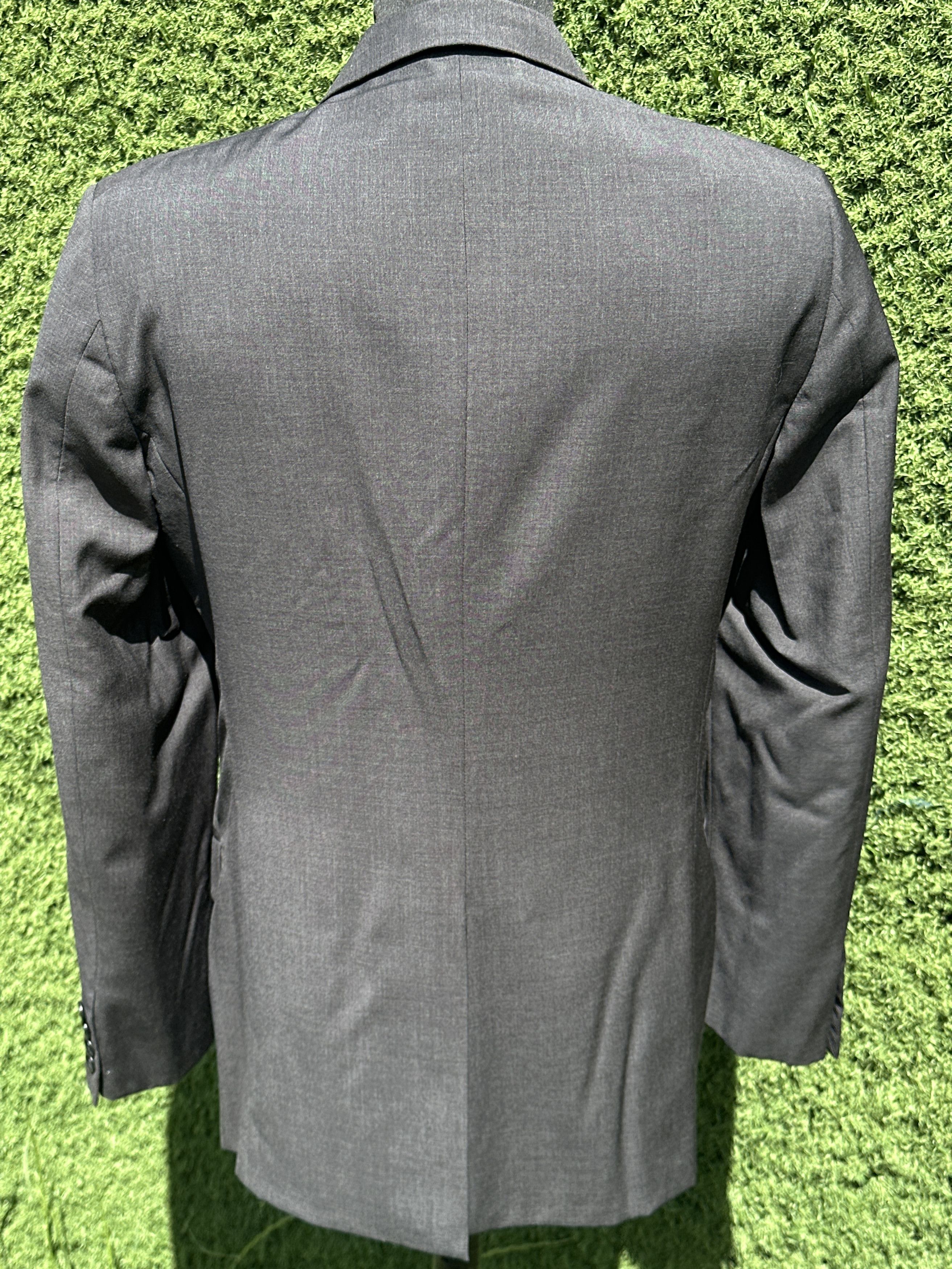 Valentino Valentino Roma Virgin Wool Three Button Tailored Blazer 48R Size 48R - 13 Thumbnail