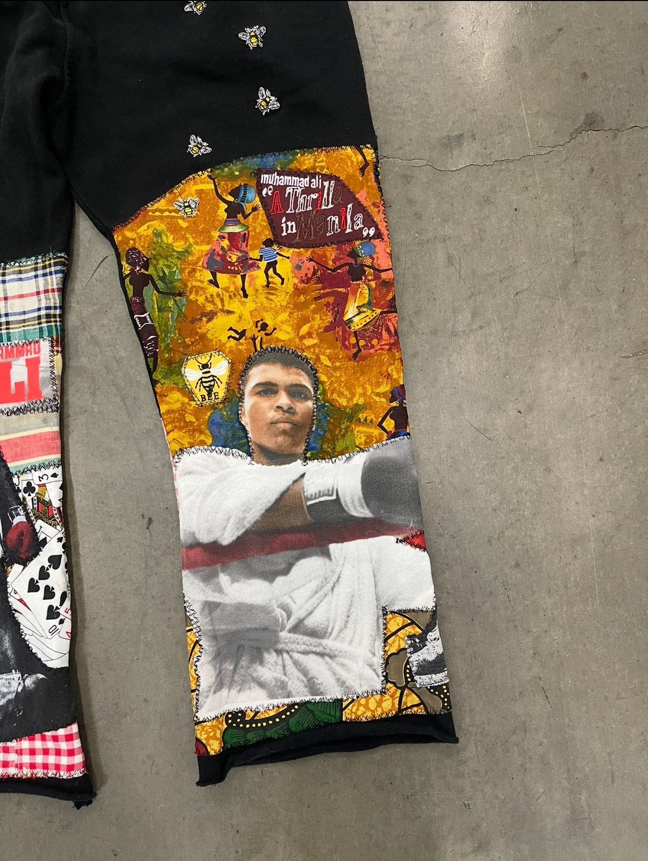 Other Bluesin’s “Even Before I Knew I Was Muhammad Ali Sweatpants Size US 34 / EU 50 - 4 Thumbnail
