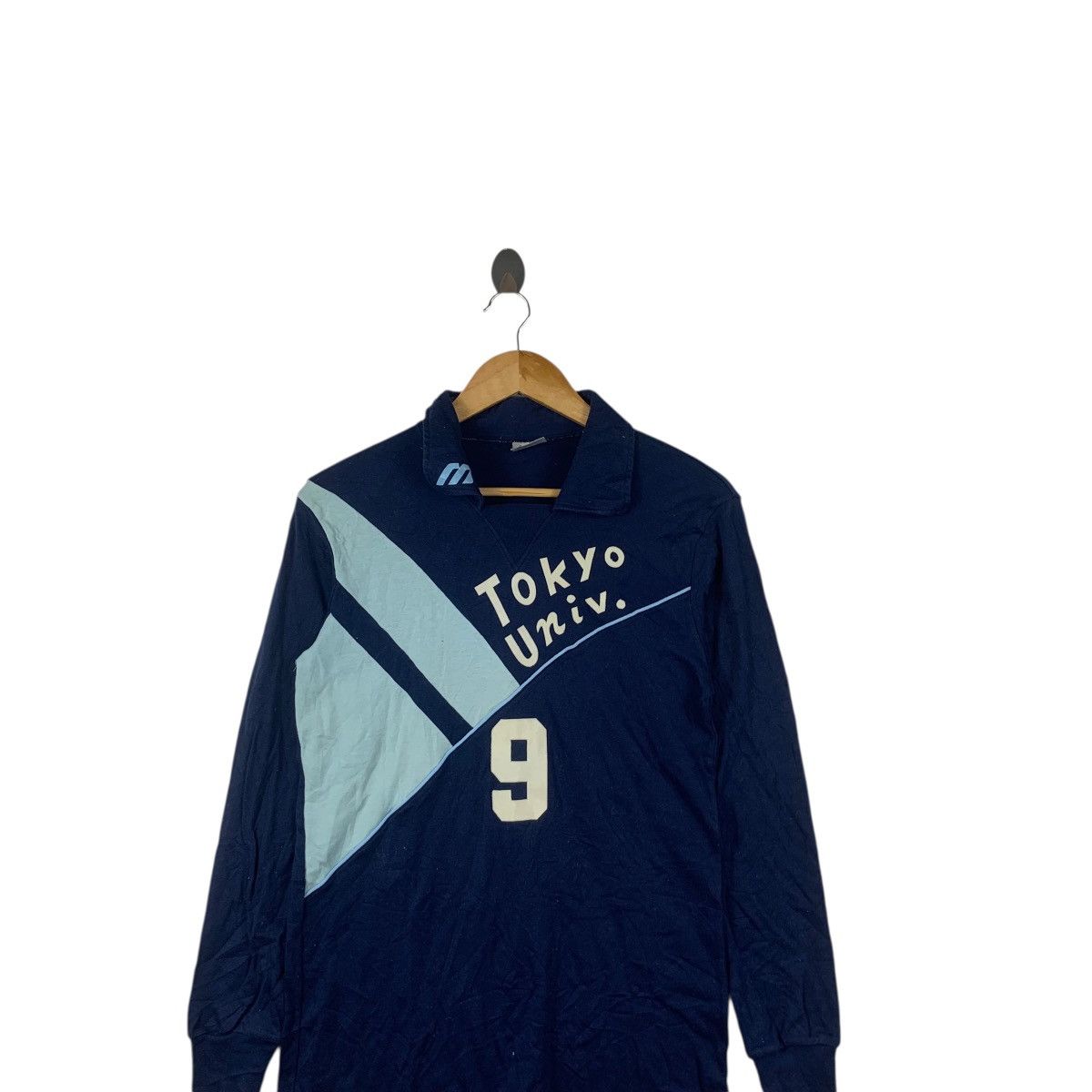 Mizuno Vintage 90s MIZUNO TOKYO UNIVERSITY Volleyball Team Jersey Size US L / EU 52-54 / 3 - 2 Thumbnail