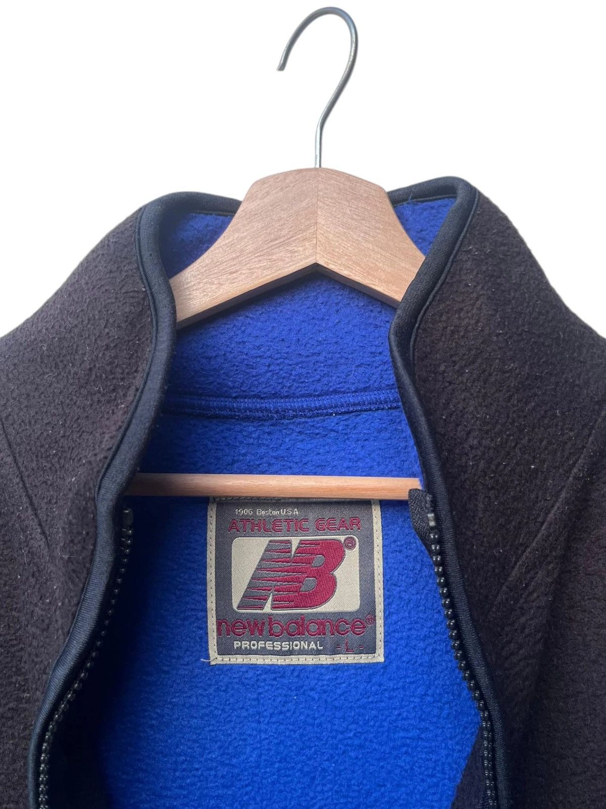 New Balance New Balance Athletic Color Block Fleece Jacket Size US L / EU 52-54 / 3 - 6 Thumbnail