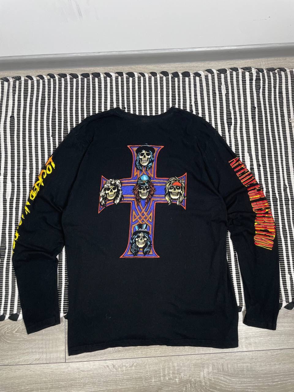 Band Tees Vintage Guns N Roses Big Logo Long Sleeve Shirt Y2K Size US L / EU 52-54 / 3 - 1 Thumbnail